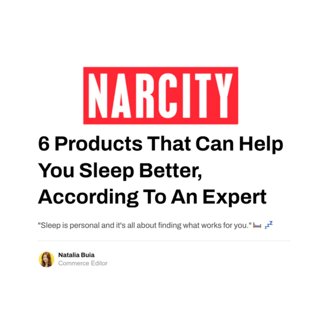 Narcity: Snooze Bomb Can Help You Sleep Better, According To An Expert