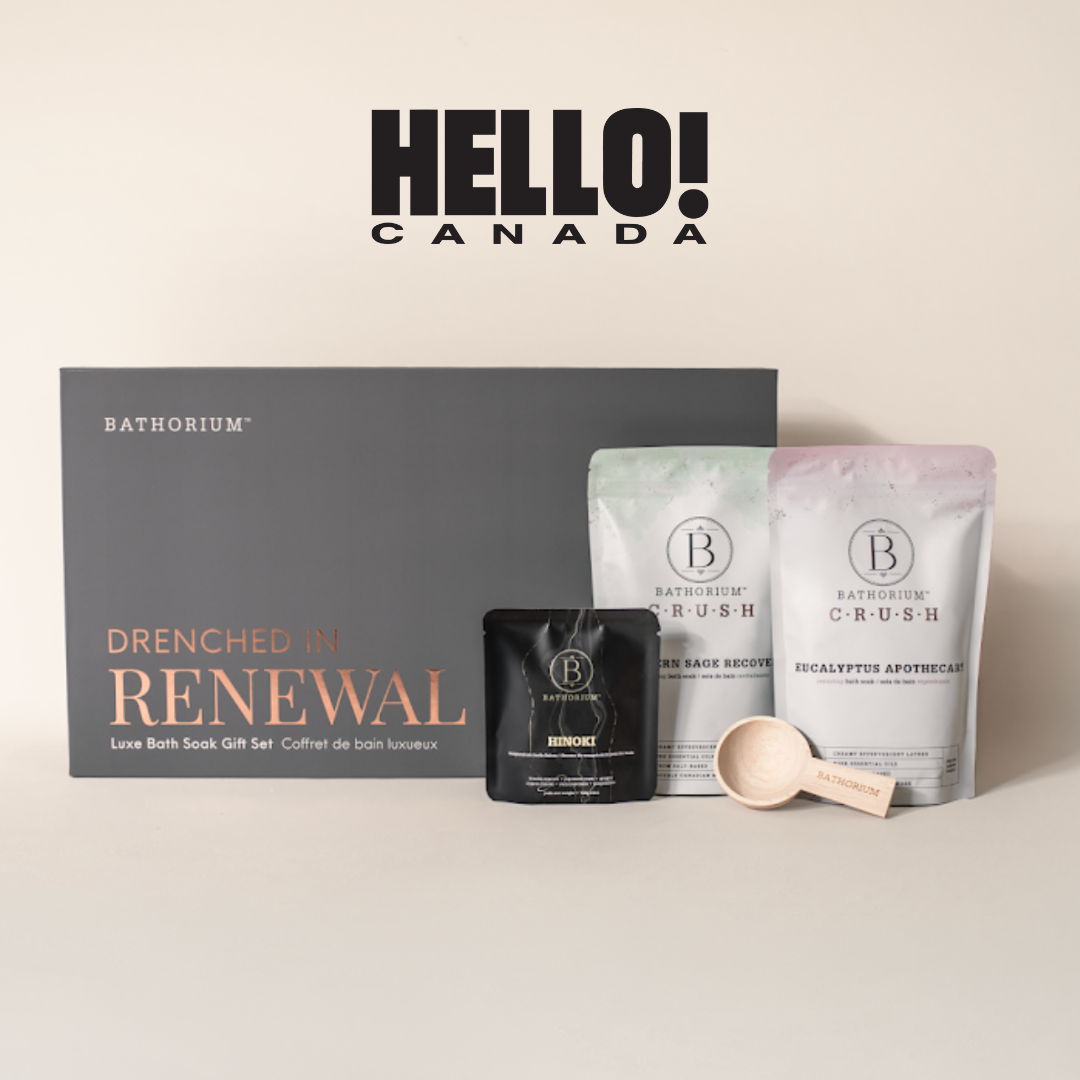 Bathorium Featured in Hello! Canada Magazine