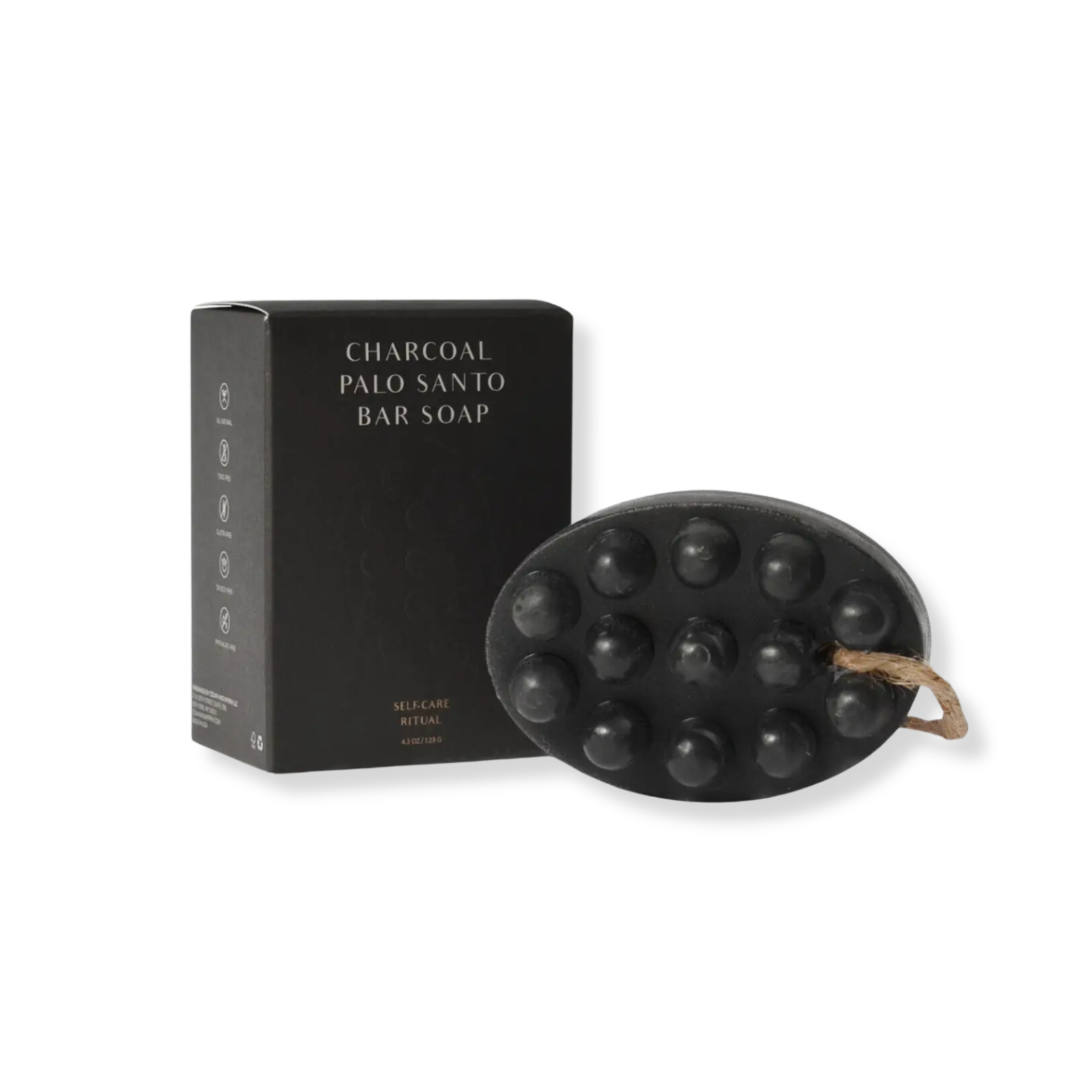 Cedar and Myrrh Charcoal Bath Bar Soap 128g