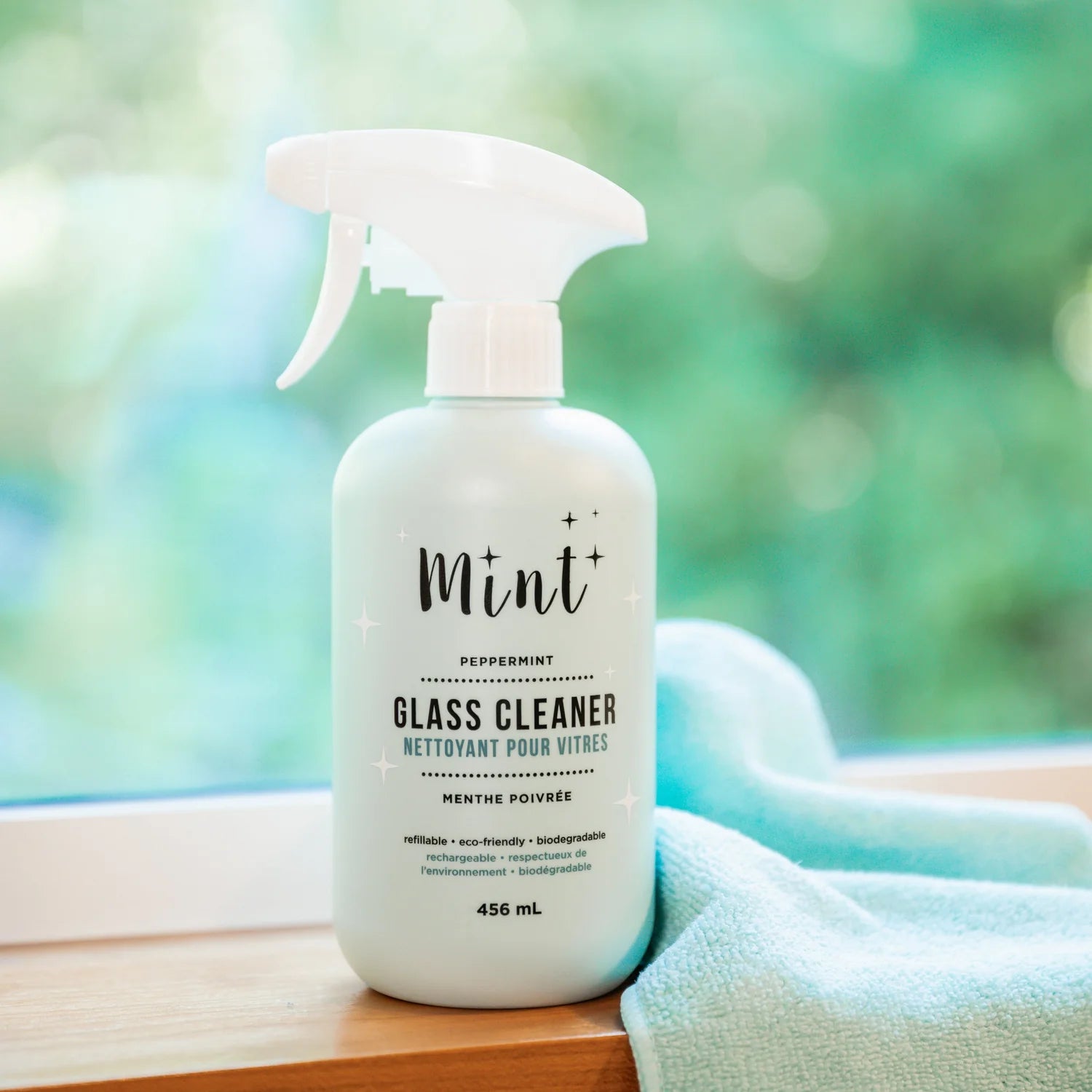 Mint - Glass Cleaner - Plastic Bottle 456ml