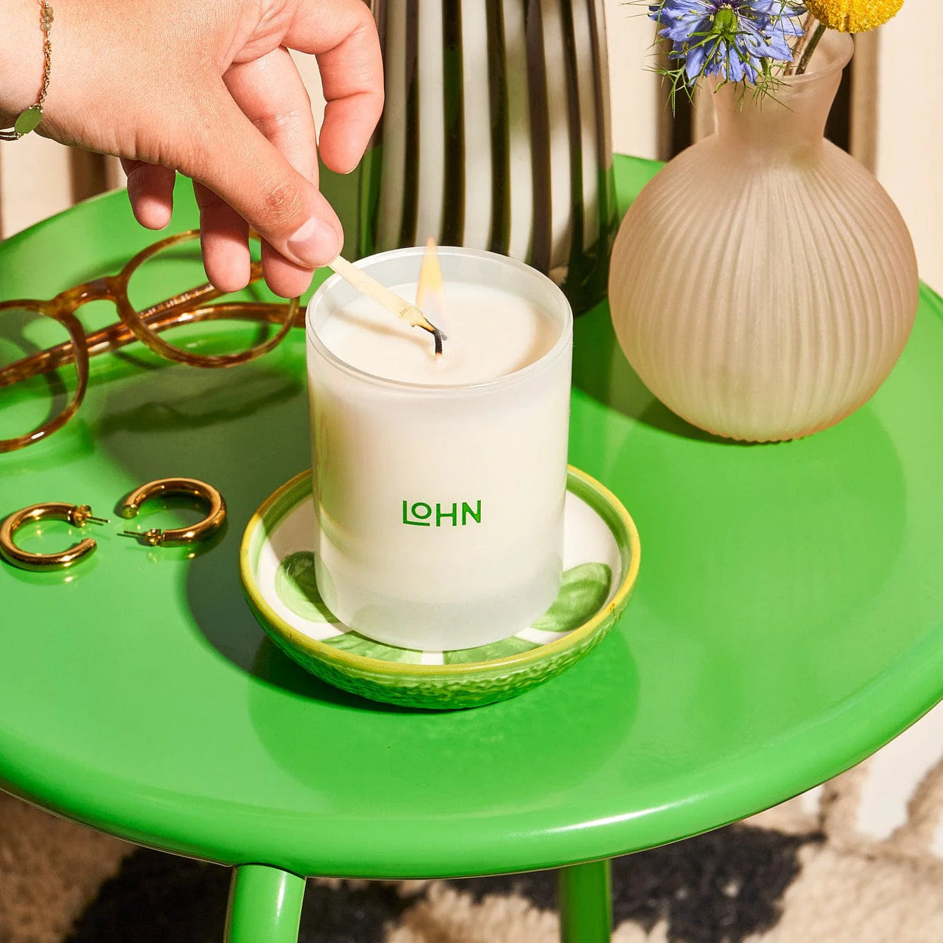 LOHN - JARO Mandarin & Petitgrain Candle