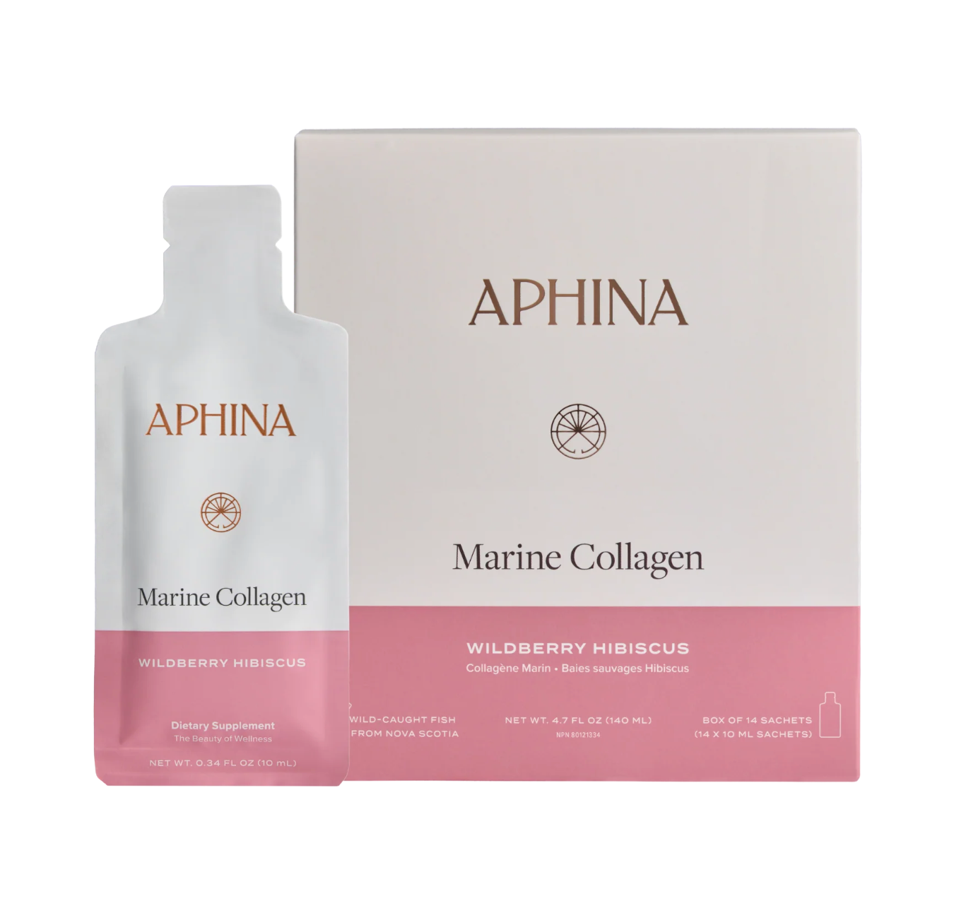 Aphina Collagen Sachets (14-pack) - Wildberry Hibiscus