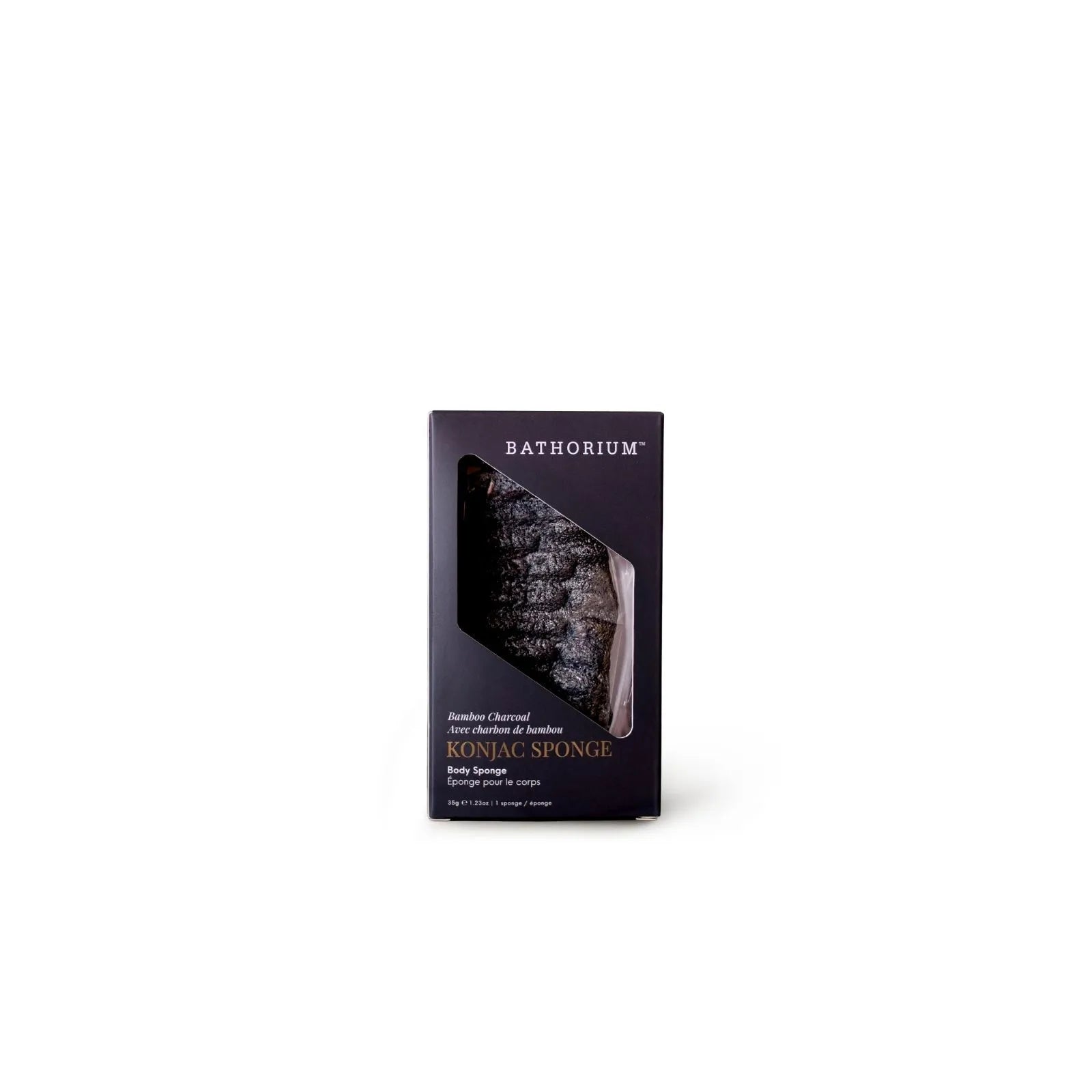 Konjac Bamboo Charcoal Body Sponge