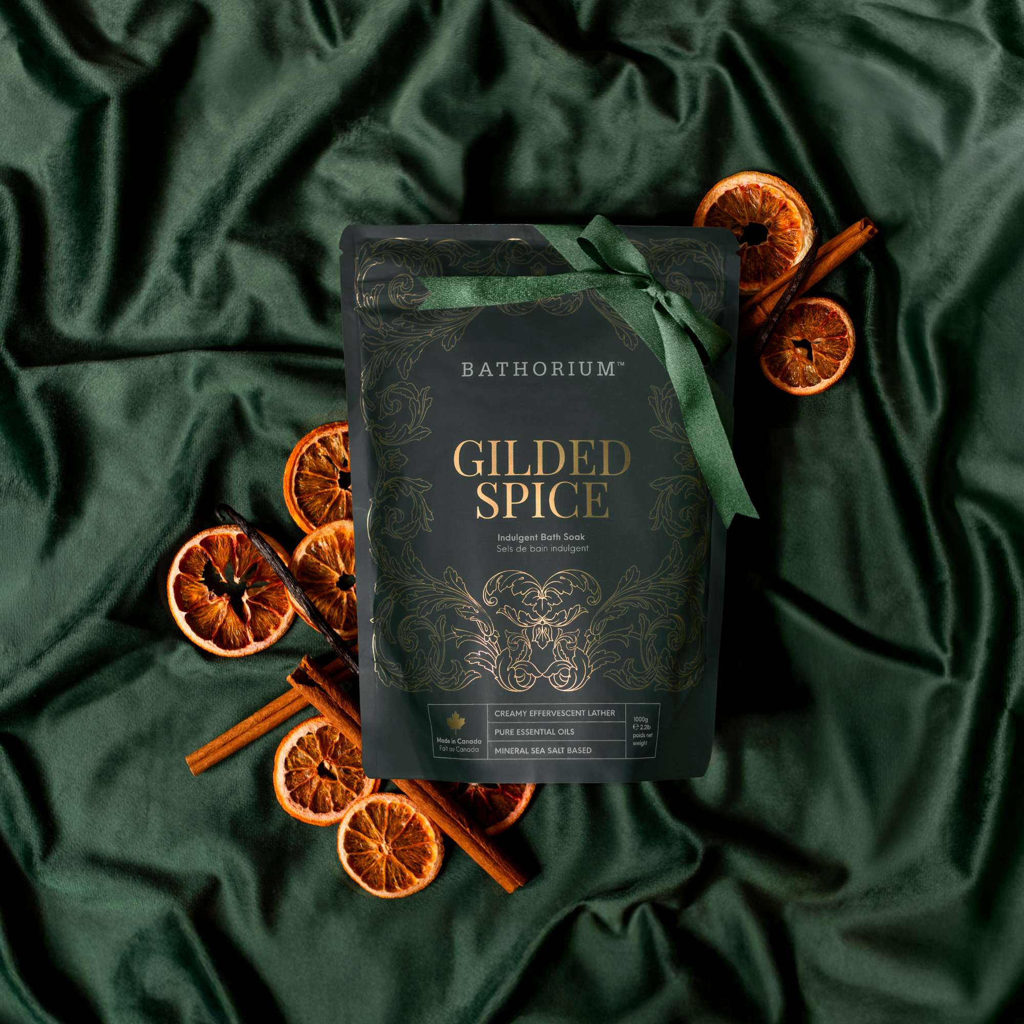 Gilded Spice Holiday Soak