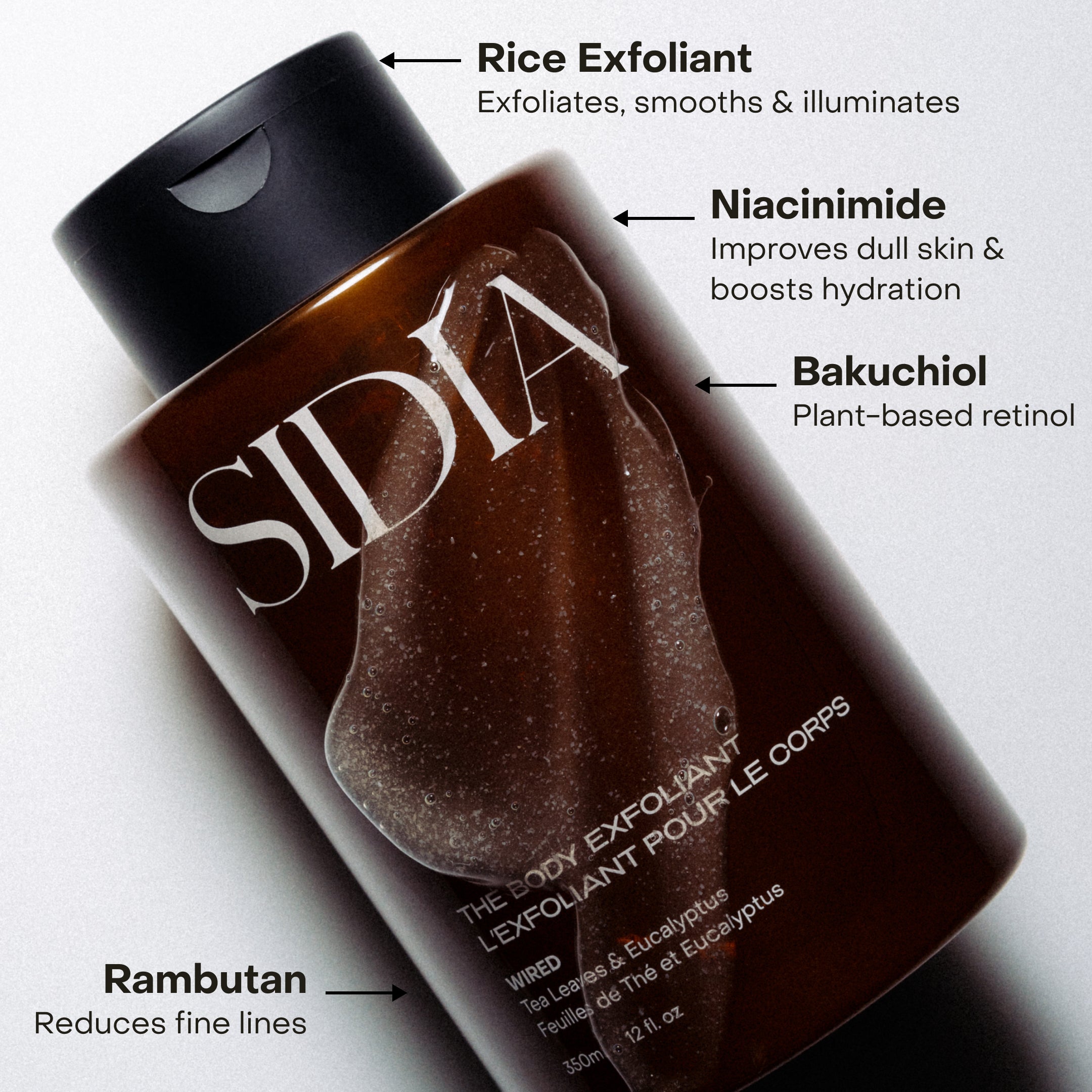 Sidia - The WIRED Body Exfoliant