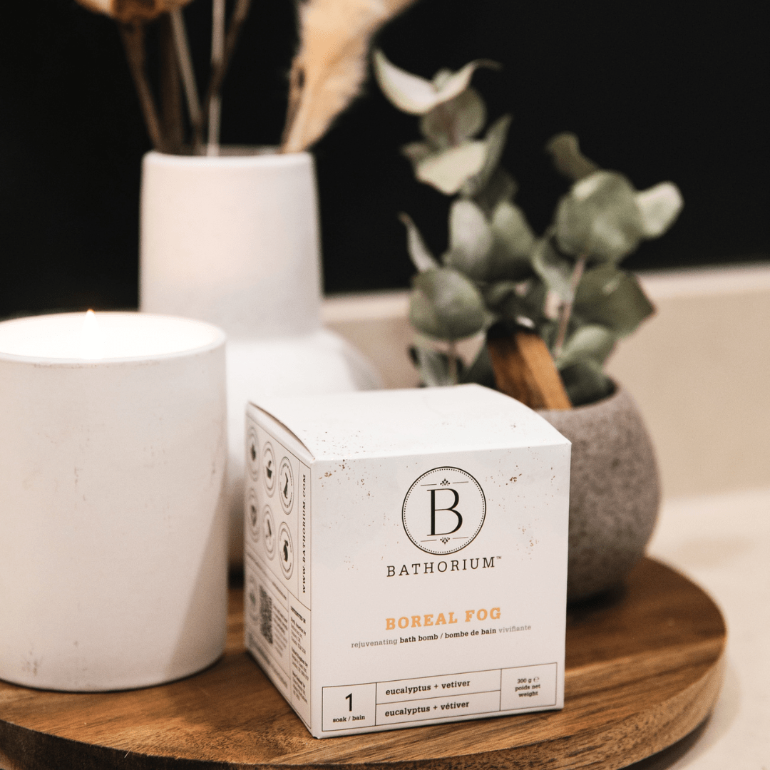 Bathorium Bath Bomb Boreal Fog