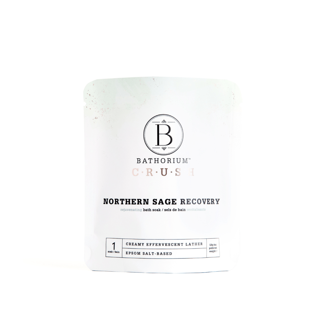 Bathorium Crush Bath Soak 120g (1 Bath) Northern Sage Recovery Crush