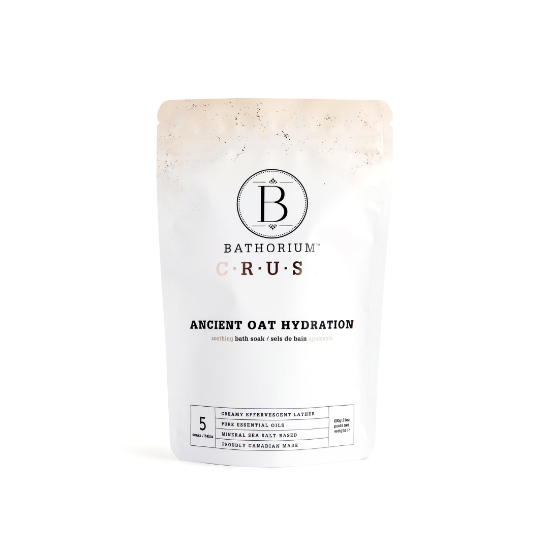 Bathorium Crush Bath Soak 600g (5 Bath) Ancient Oat Hydration Crush