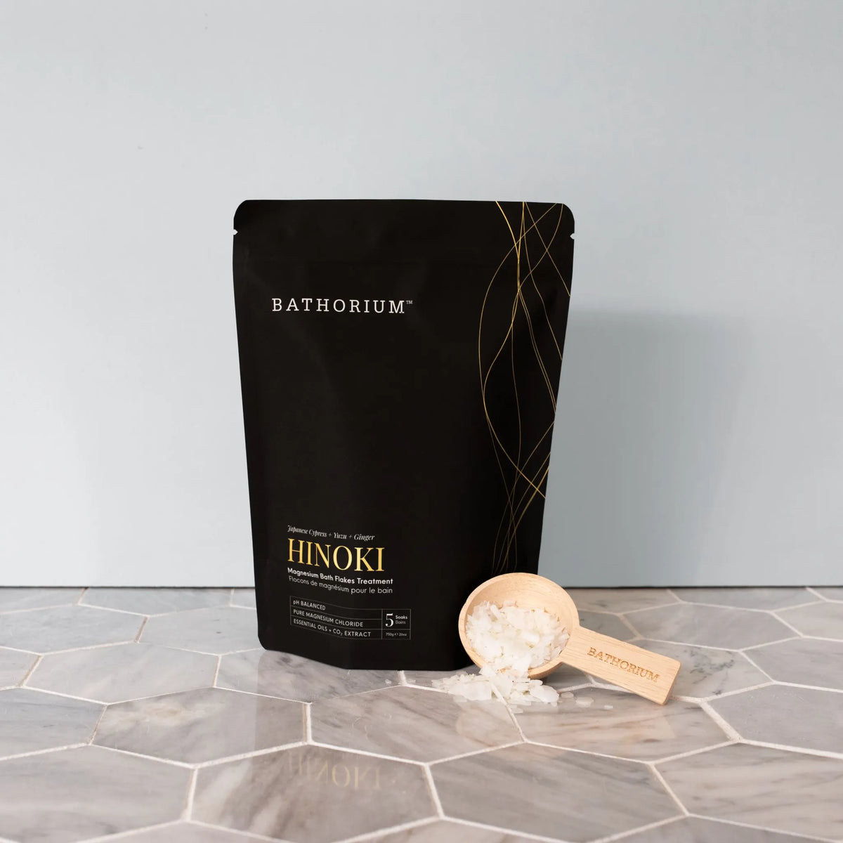 Hinoki Magnesium Bath Flakes