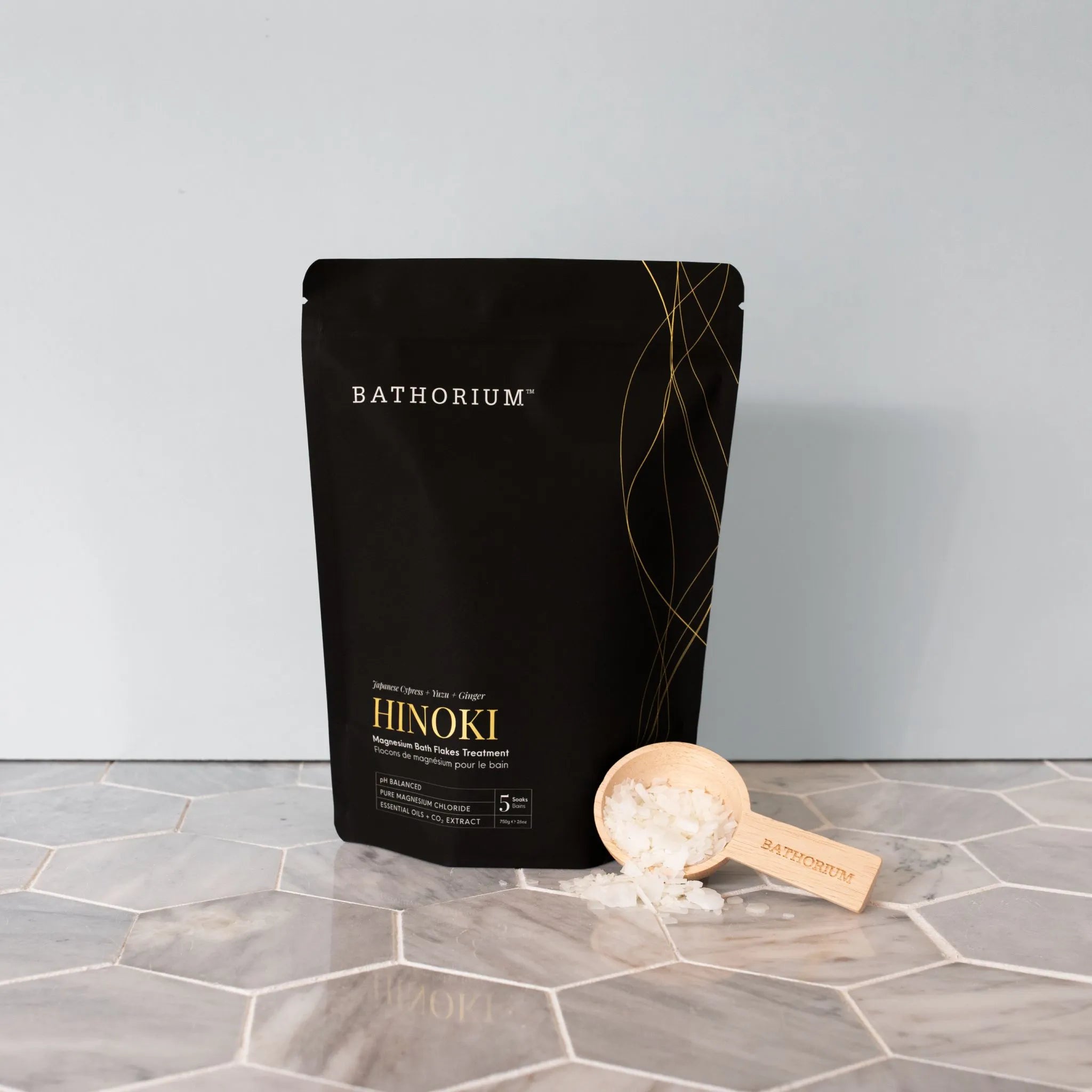 Hinoki Magnesium Bath Flakes