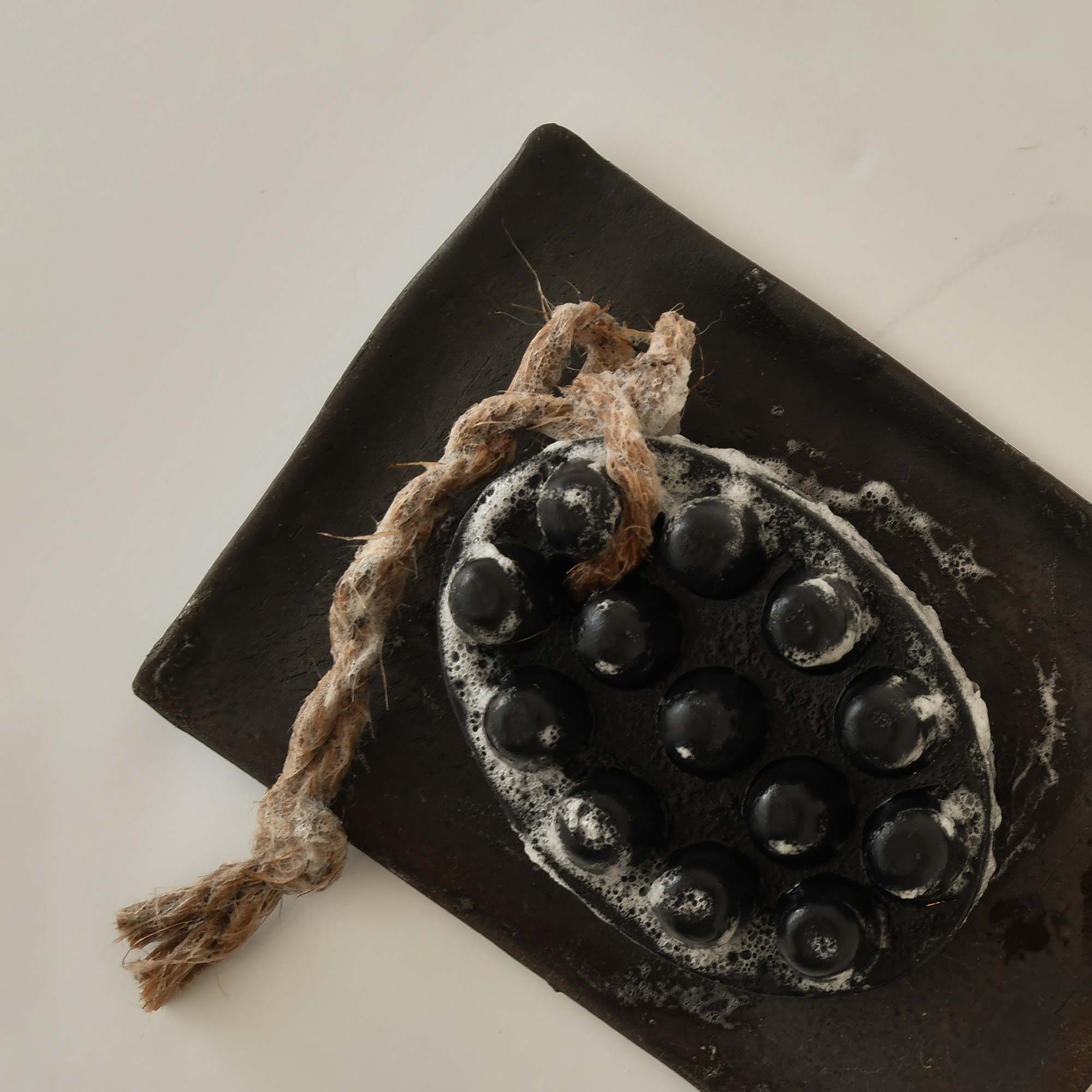 Cedar and Myrrh Charcoal Bath Bar Soap 128g