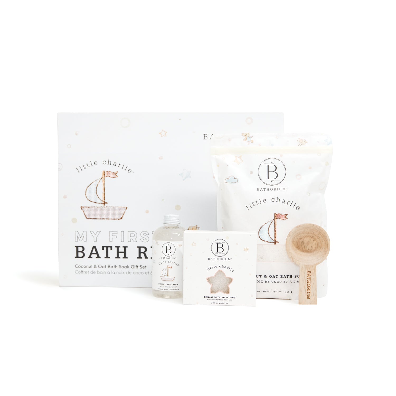 little charlie™ My First Bath Ritual Gift Set