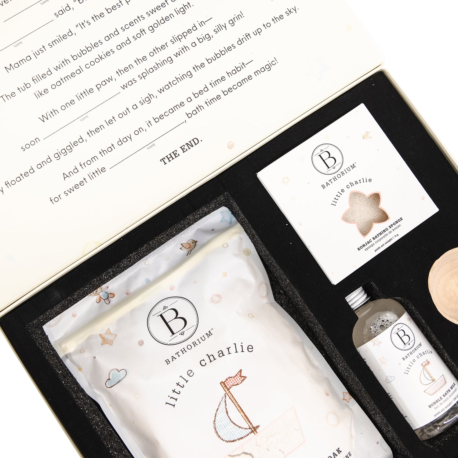 little charlie™ My First Bath Ritual Gift Set