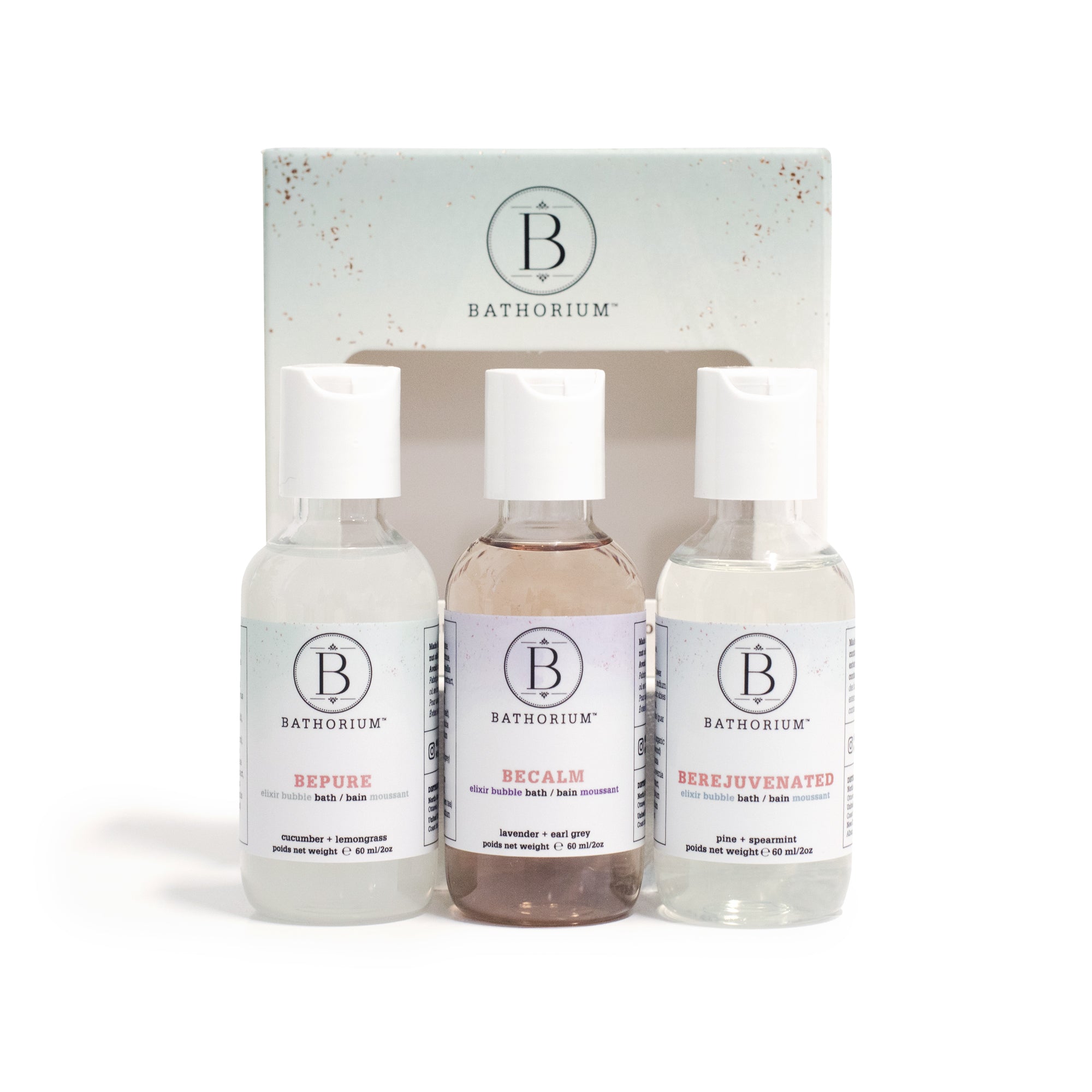 Elixir Bubble Bath Gift Set 3 x 60ml