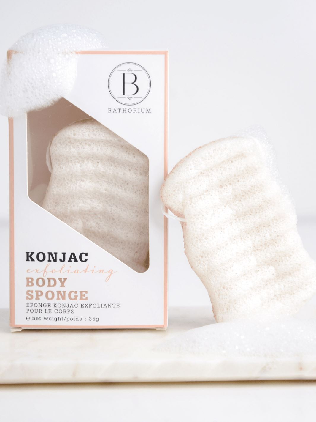 Konjac Walnut Shell Exfoliating Body Sponge Sponge Bathorium 