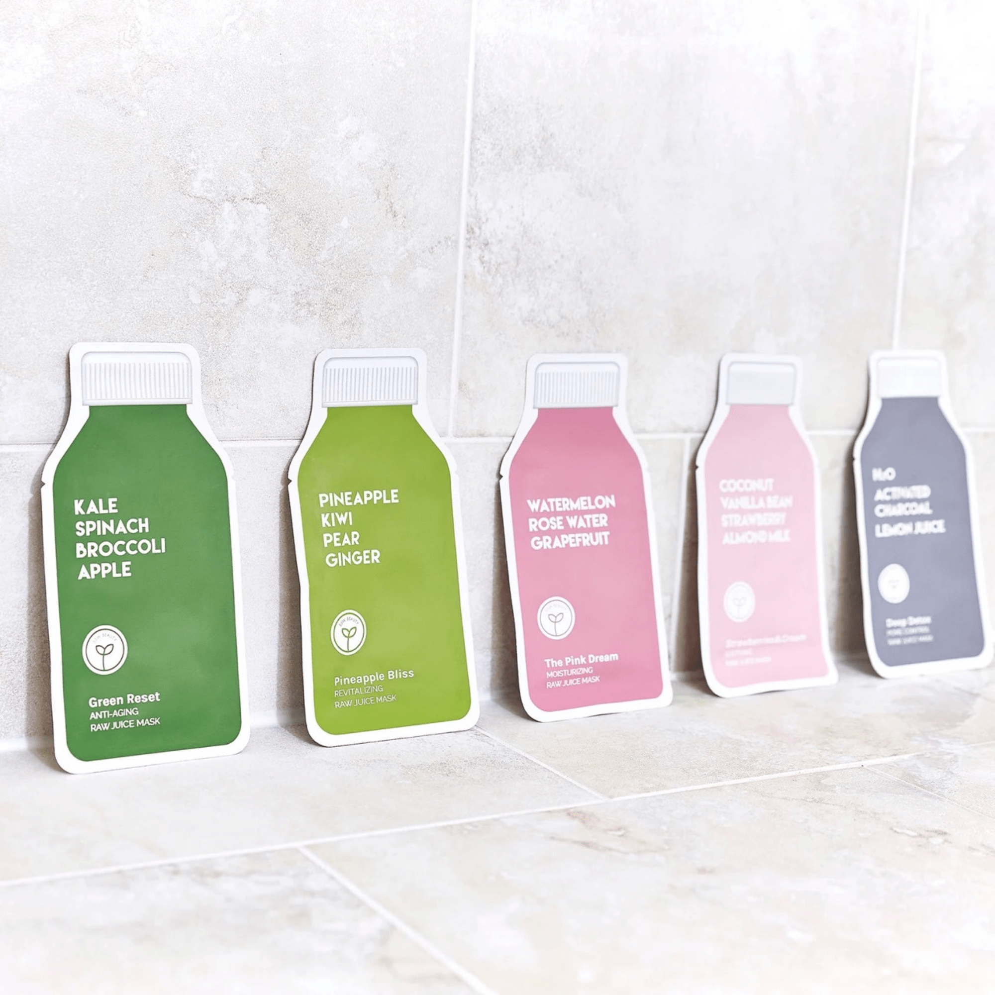 ESW Beauty Skin Care Masks & Peels ESW Beauty Raw Juice Cleanse Mask Set