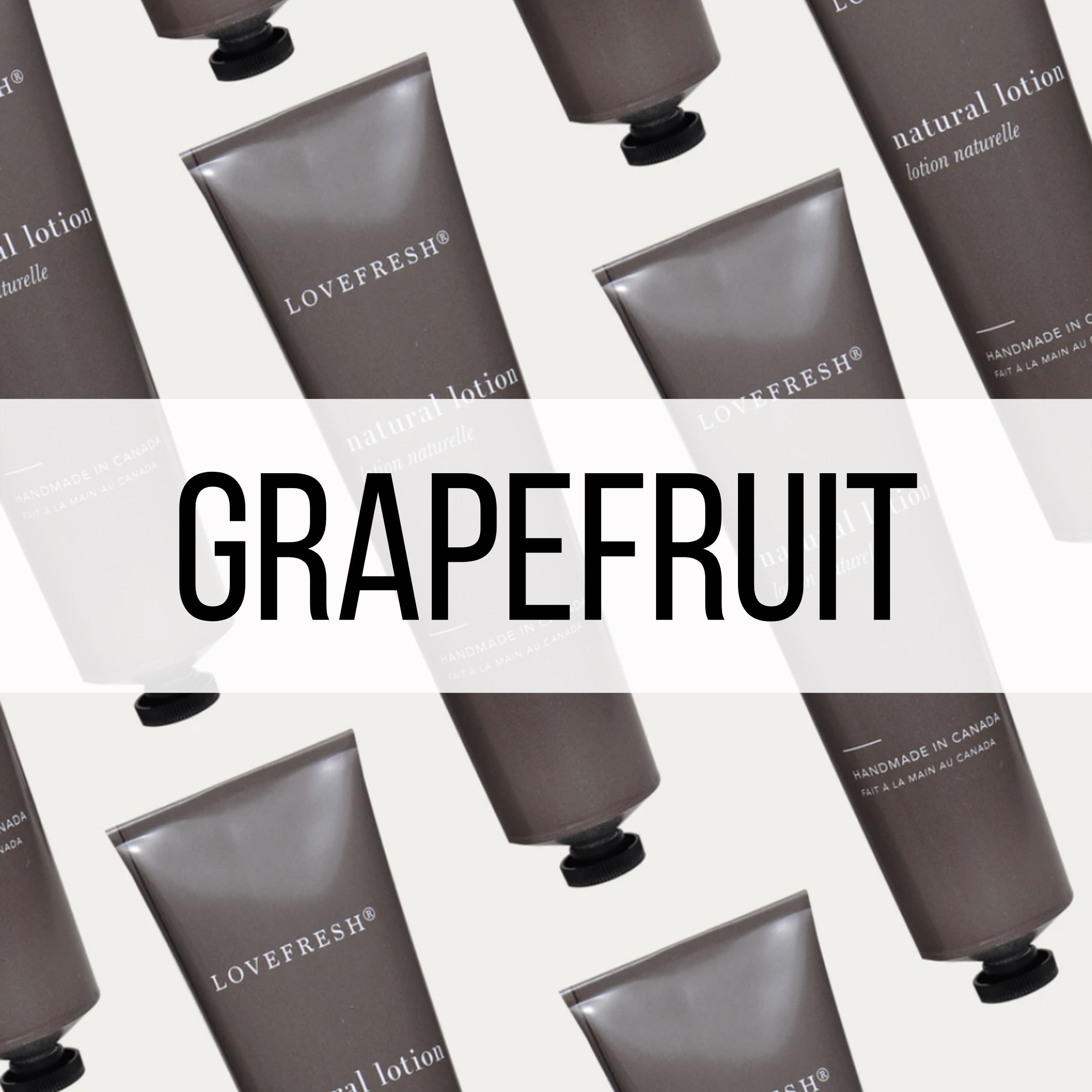 LOVEFRESH Aluminum Tube Lotion Brands we Love LOVEFRESH Grapefruit 