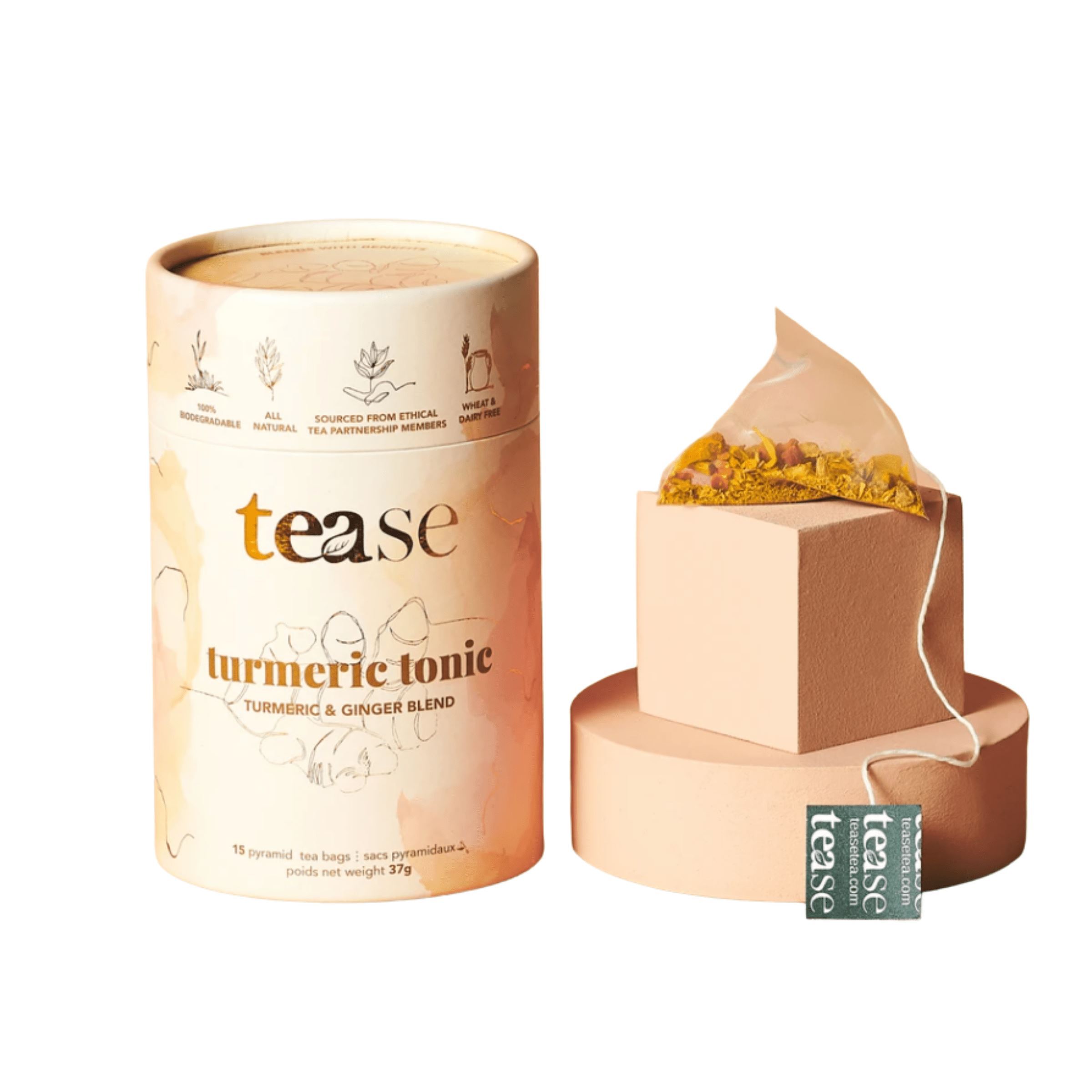 Brands we Love: Tease Tea Tease Tea Tumeric Tonic 