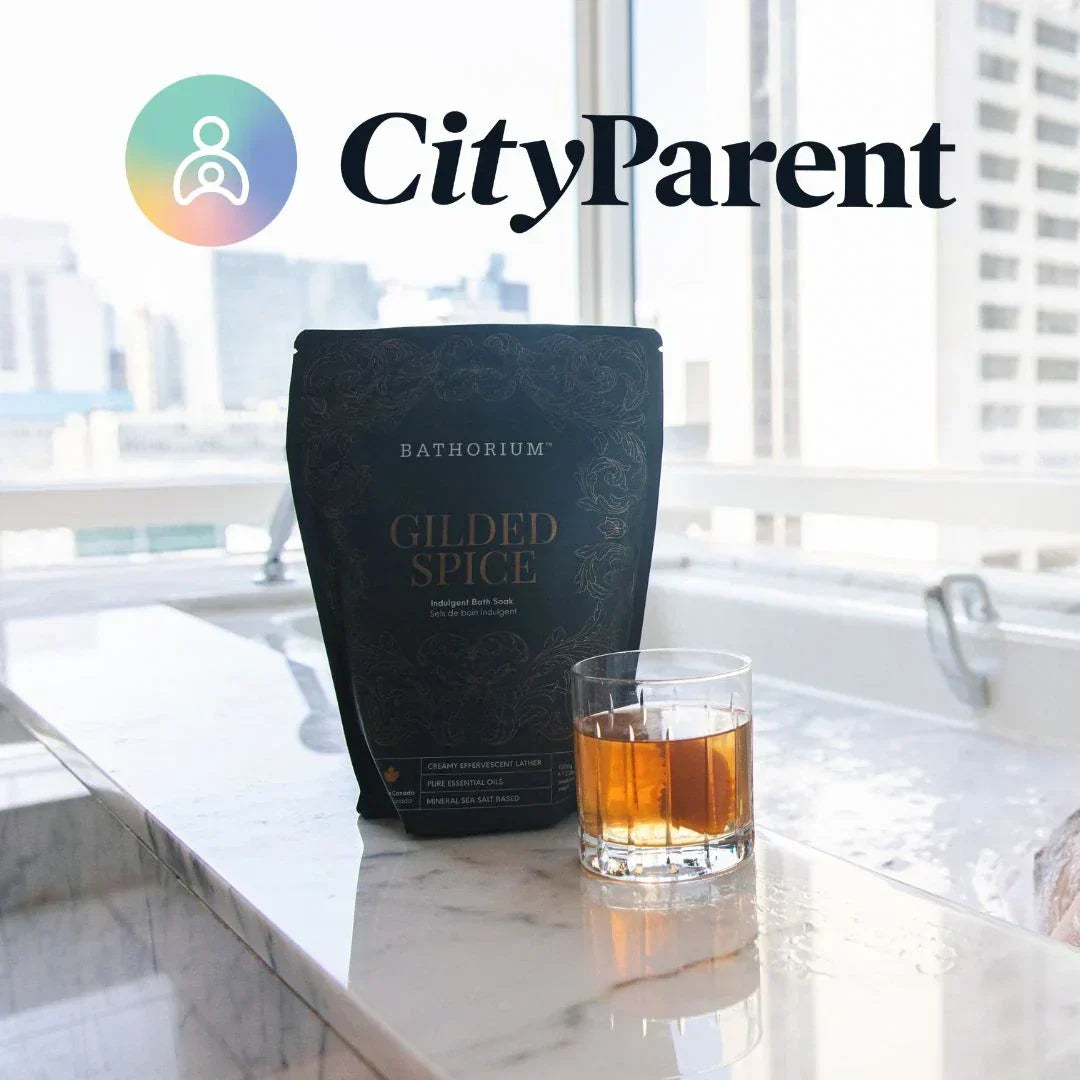 Gilded Spice Bath Soak Featured in City Parent’s Father’s Day Gift Guide