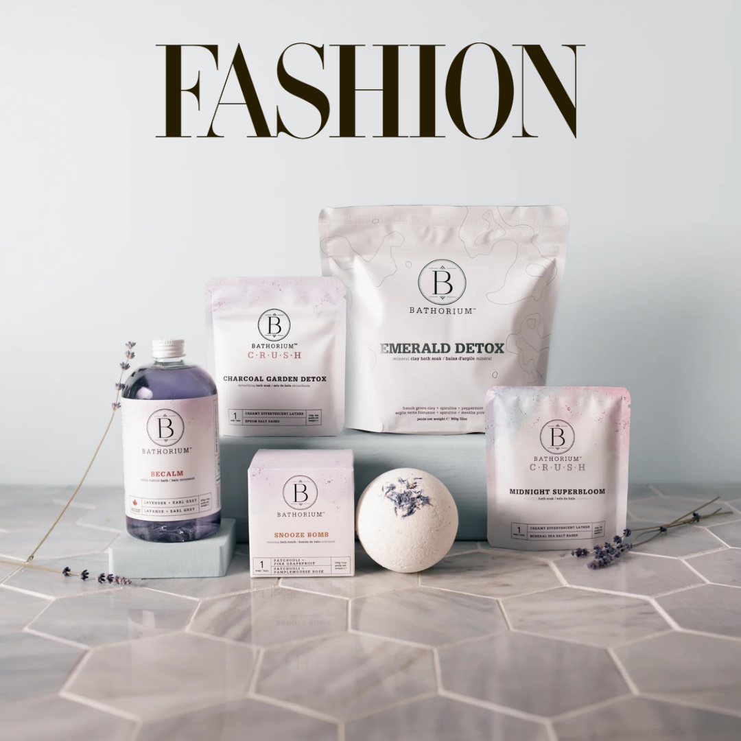 Bathorium Featured in Fashion Magazine’s Wellness Gift Guide