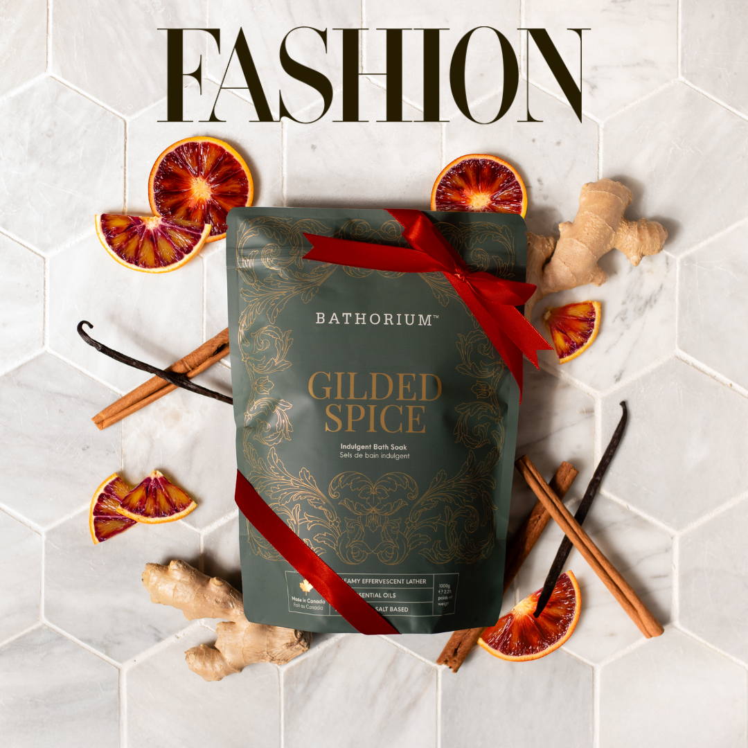 Fashion Magazine: Bathorium’s New Holiday Gift Sets Featured in The Drop