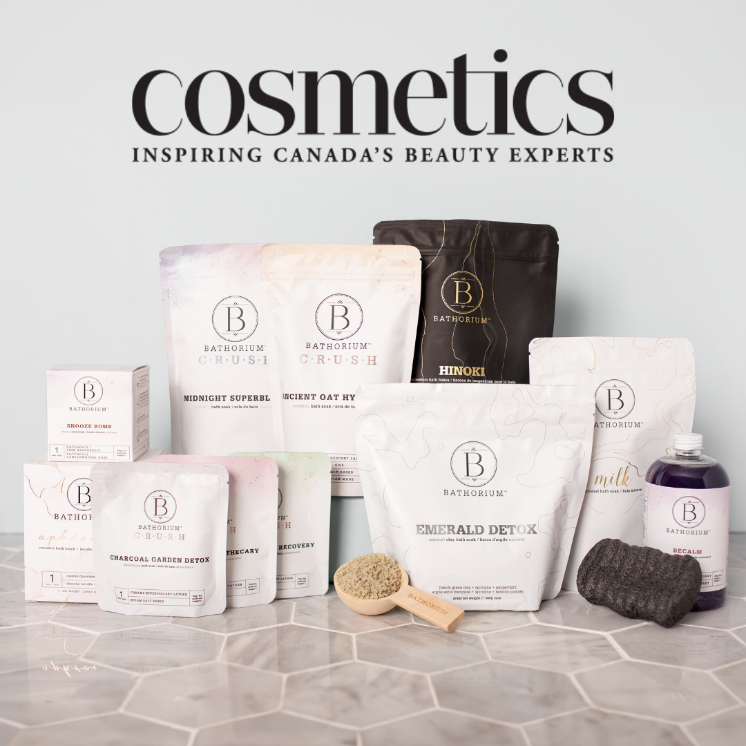 Bathorium Featured in Cosmetics Magazine Winter Issue 2025