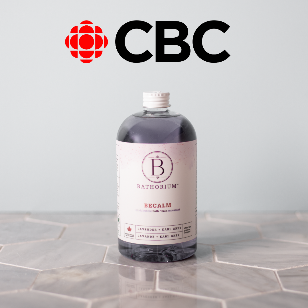 BeCalm Bubble Bath Elixir Featured in CBC’s Gift Guide