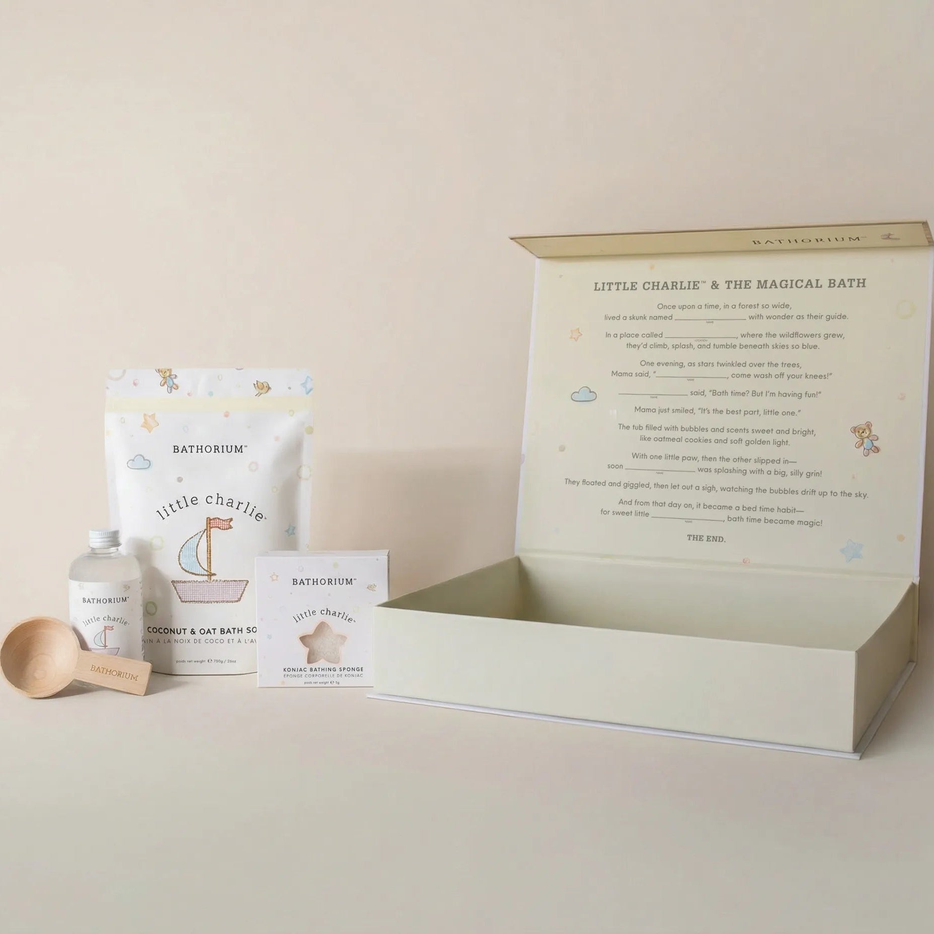little charlie™ My First Bath Ritual Gift Set