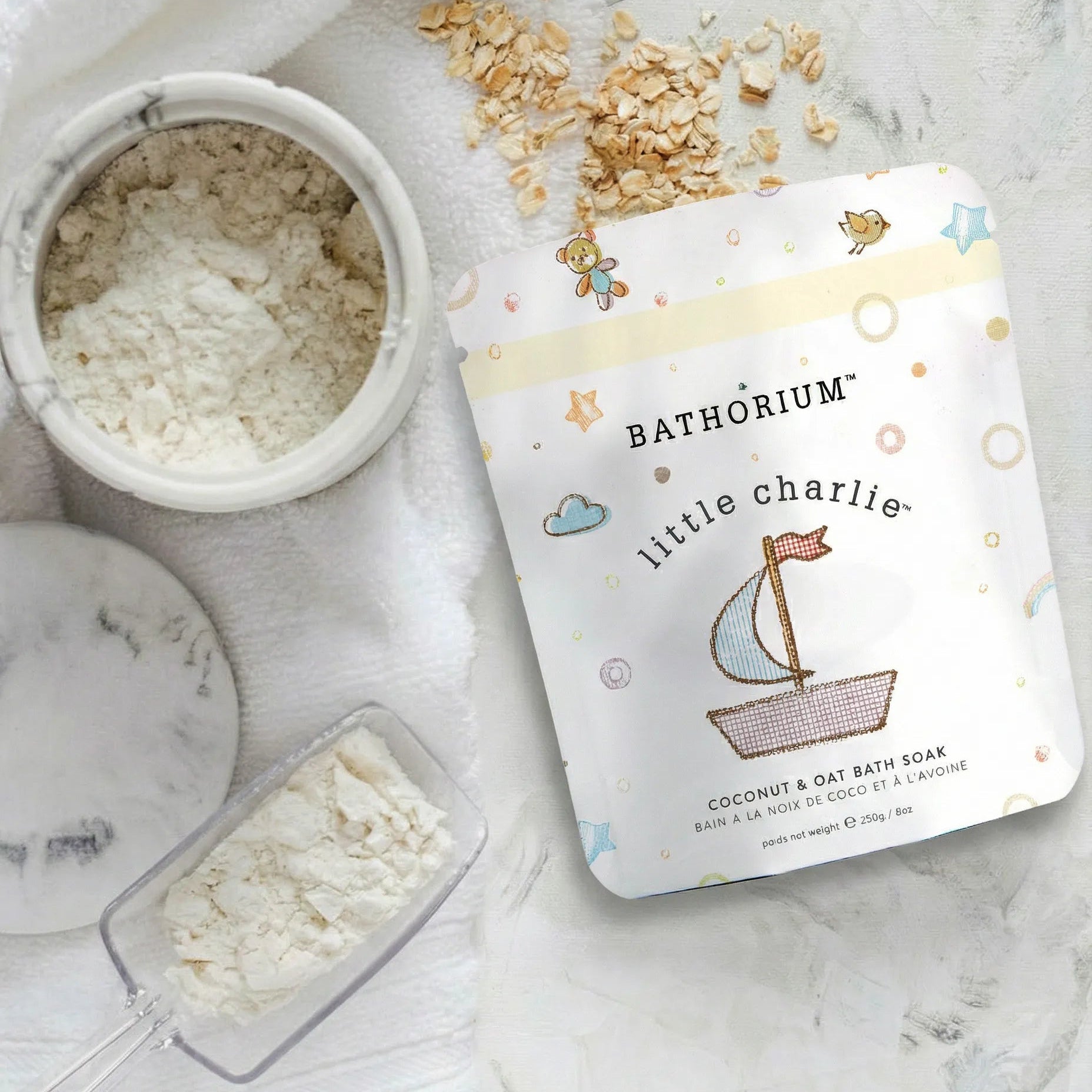 little charlie™ Kids Coconut & Oat Bath Soak