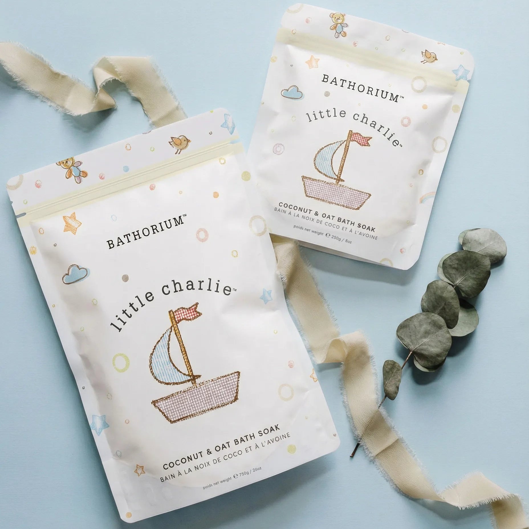 little charlie™ Kids Coconut & Oat Bath Soak