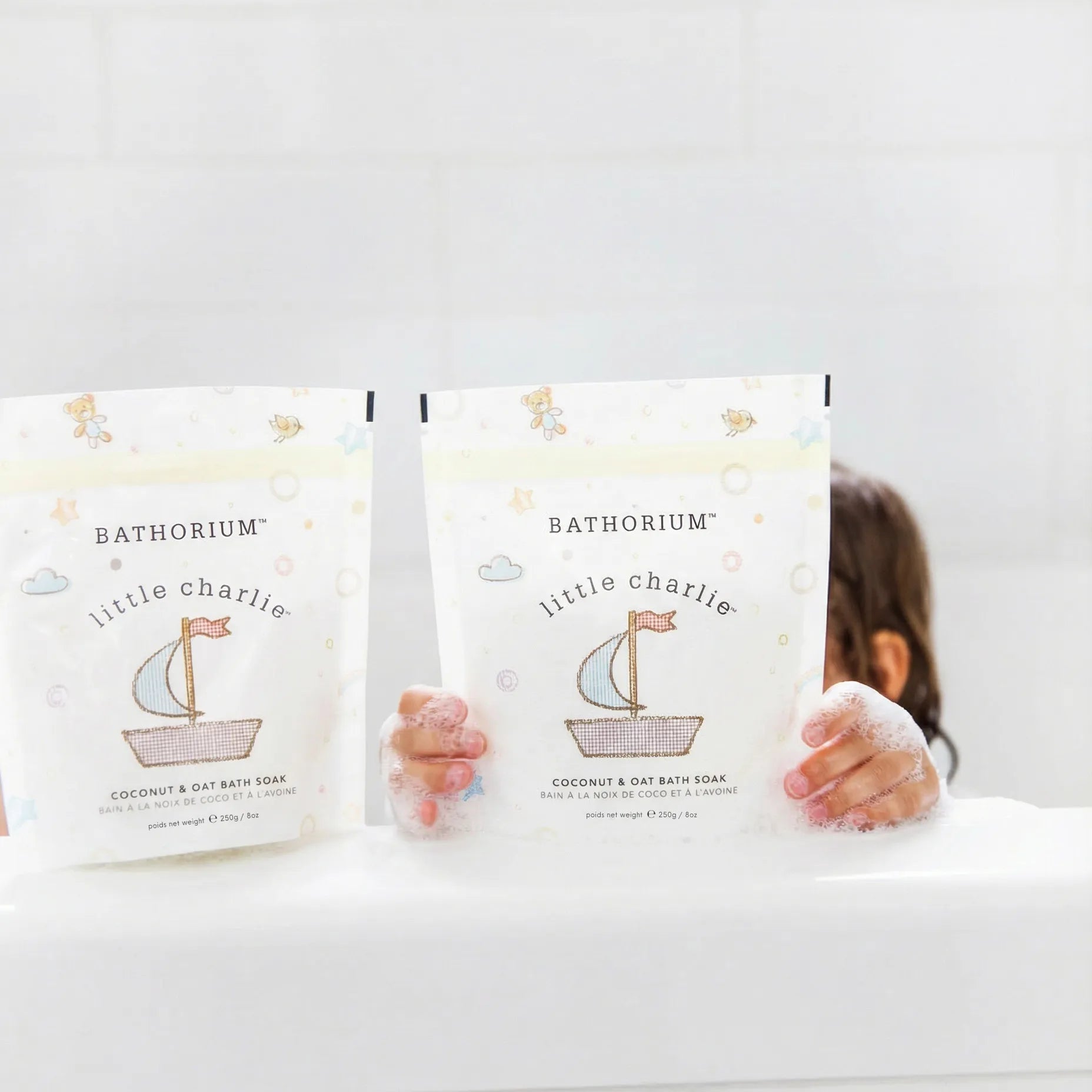 little charlie™ Kids Coconut & Oat Bath Soak