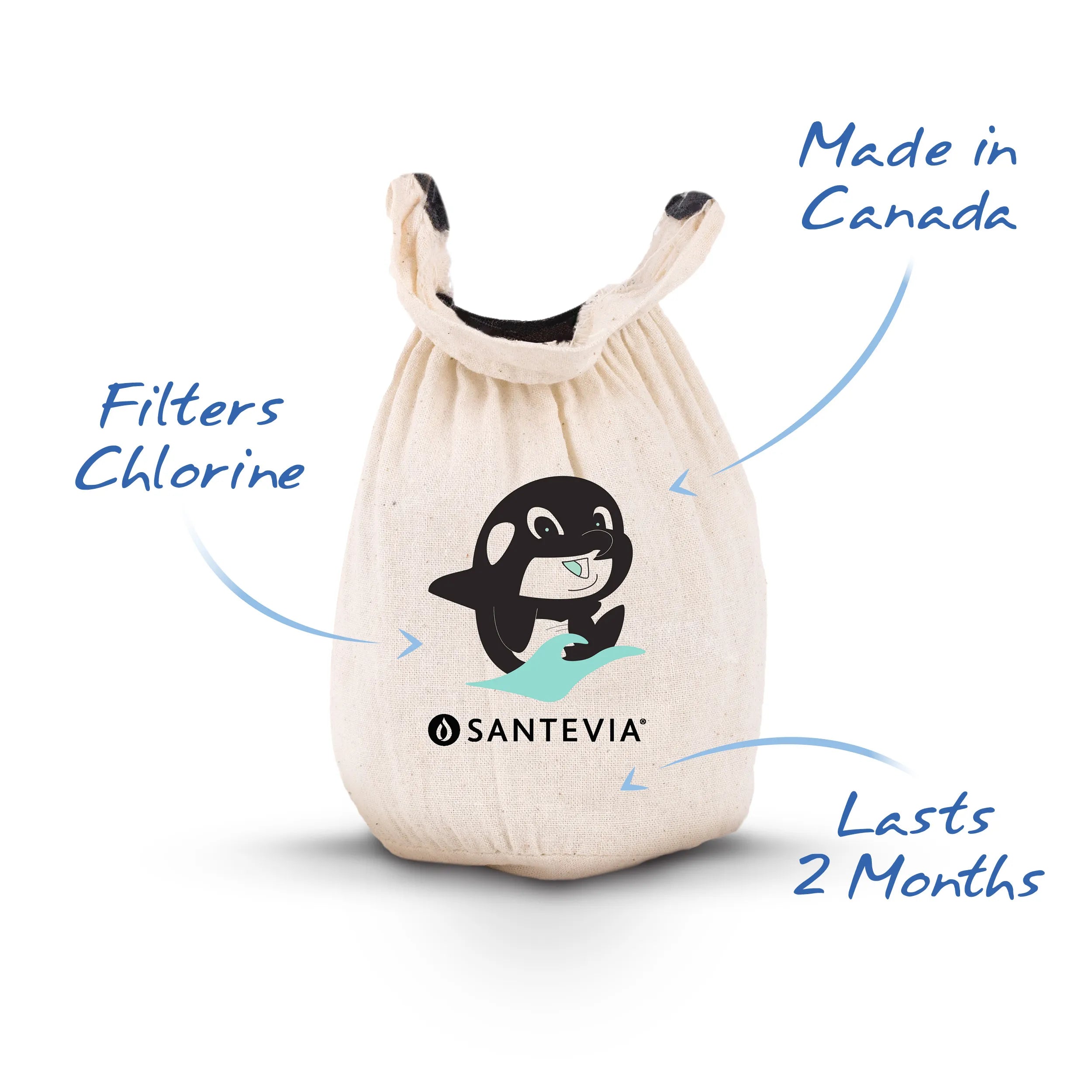 Santevia Bath Filter product view 2