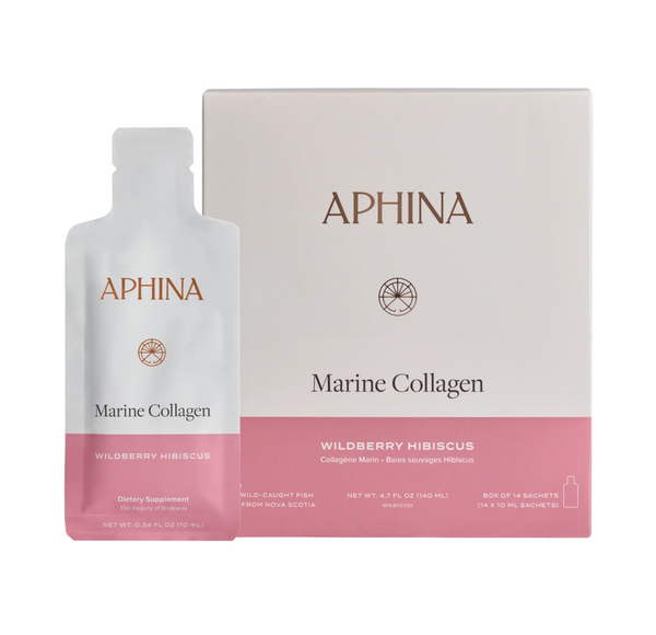 Aphina Marine Collagen Sachets - Wildberry Hibiscus (14 pack)