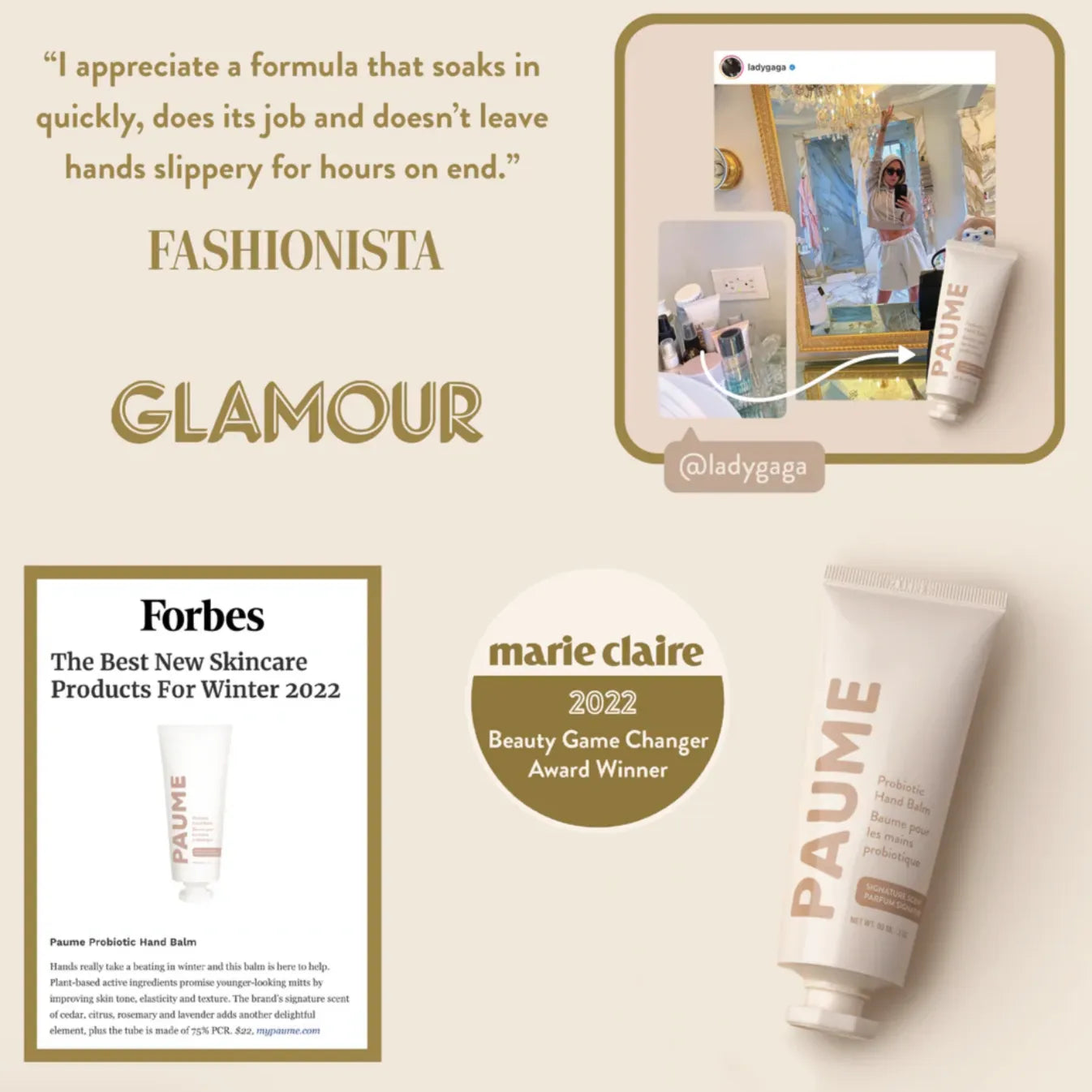 PAUME Probiotic Hand Balm 60ml product view 3