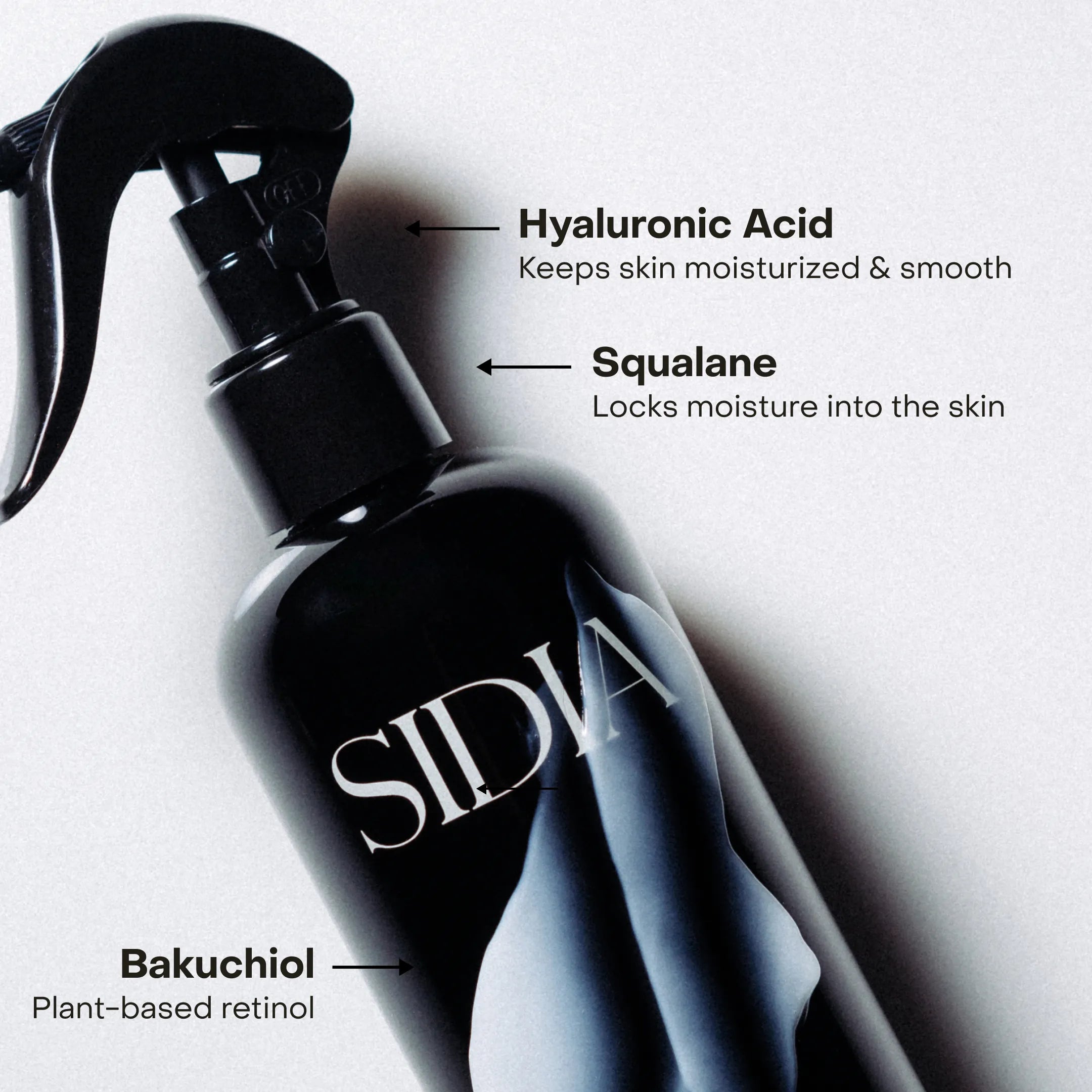 Sidia - The WIRED Body Serum product view 2