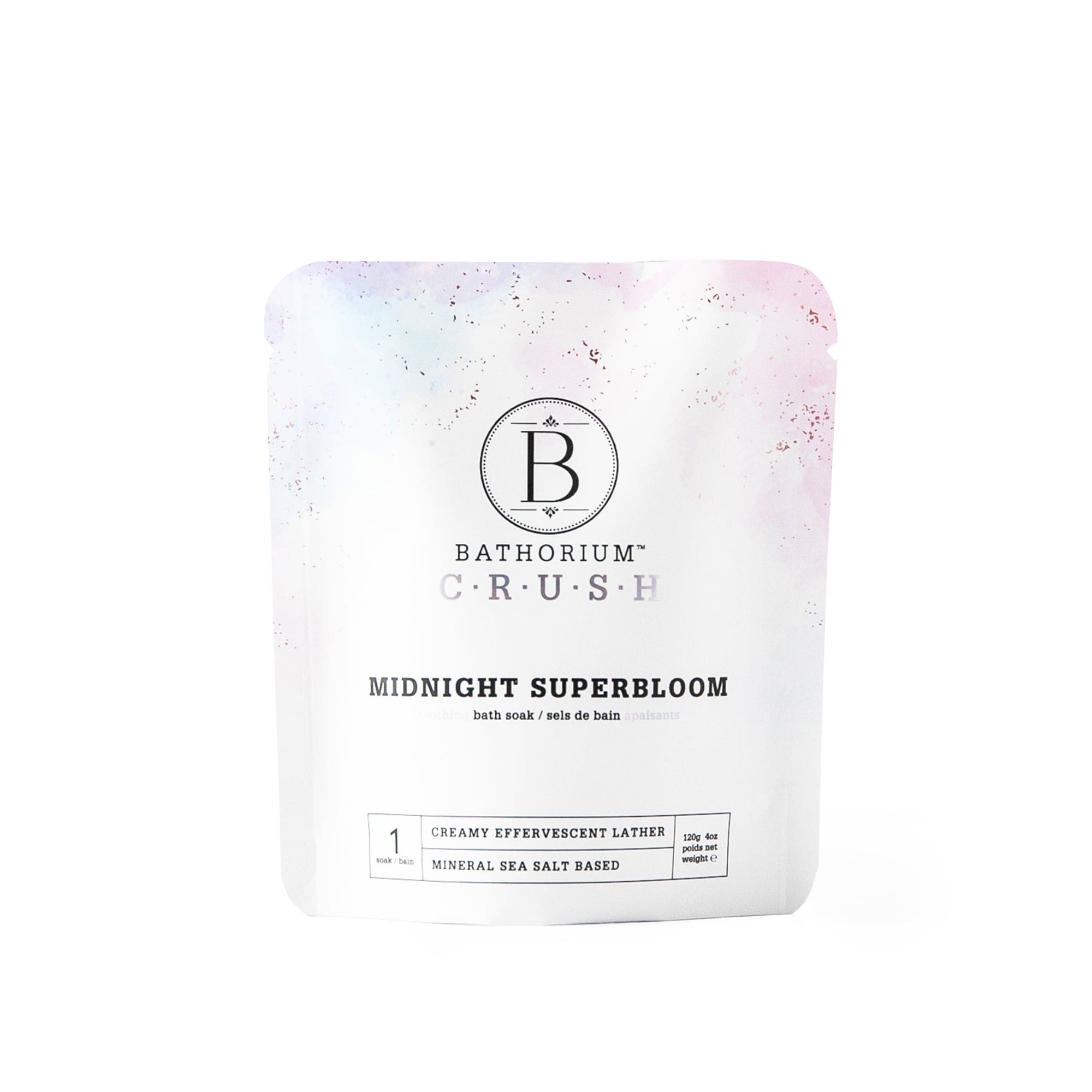 Bathorium Crush Bath Soak 120g (1 Bath) Midnight Superbloom Crush