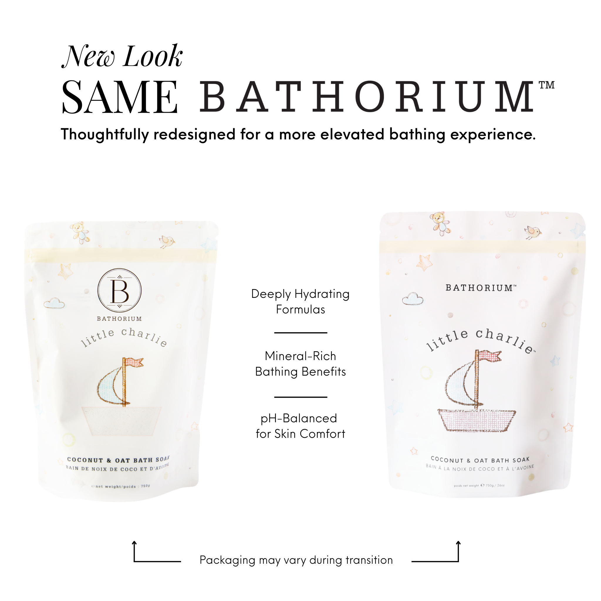little charlie™ Kids Coconut & Oat Bath Soak
