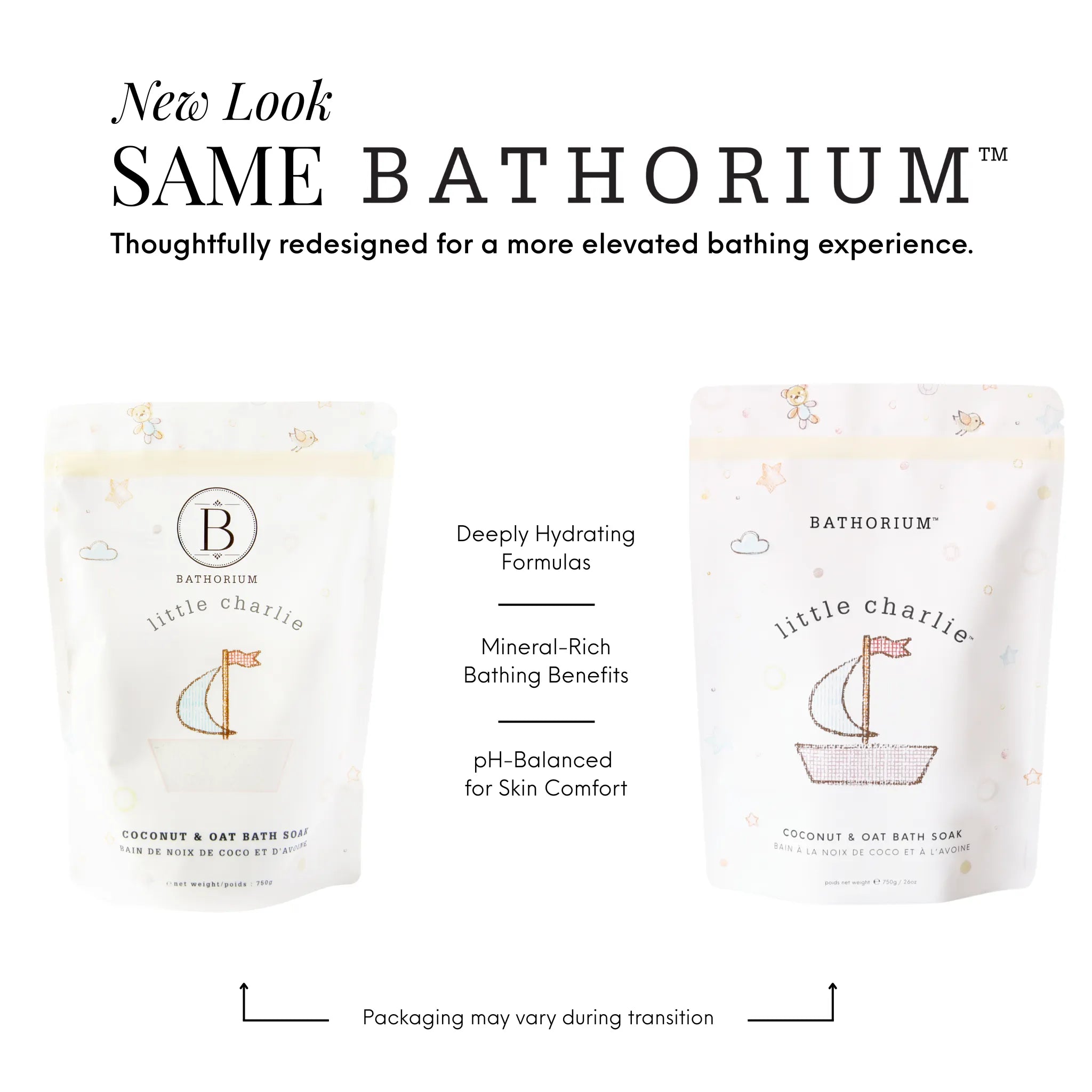 little charlie™ Kids Coconut & Oat Bath Soak