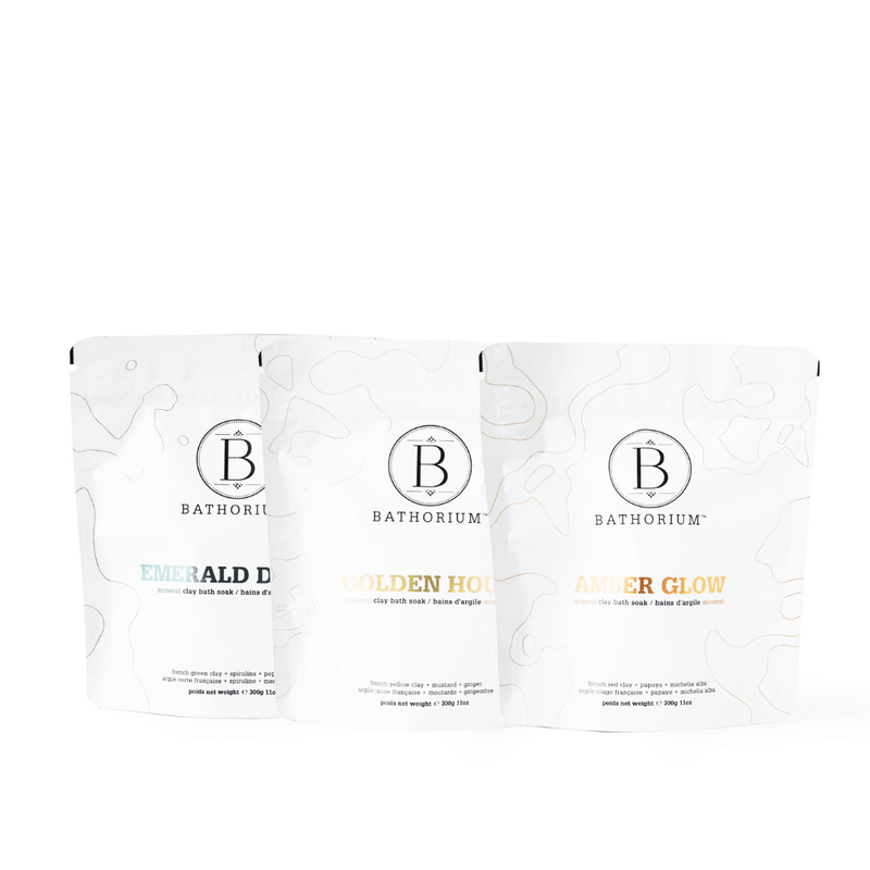 Mineral Mud Soak Trio Gift Set