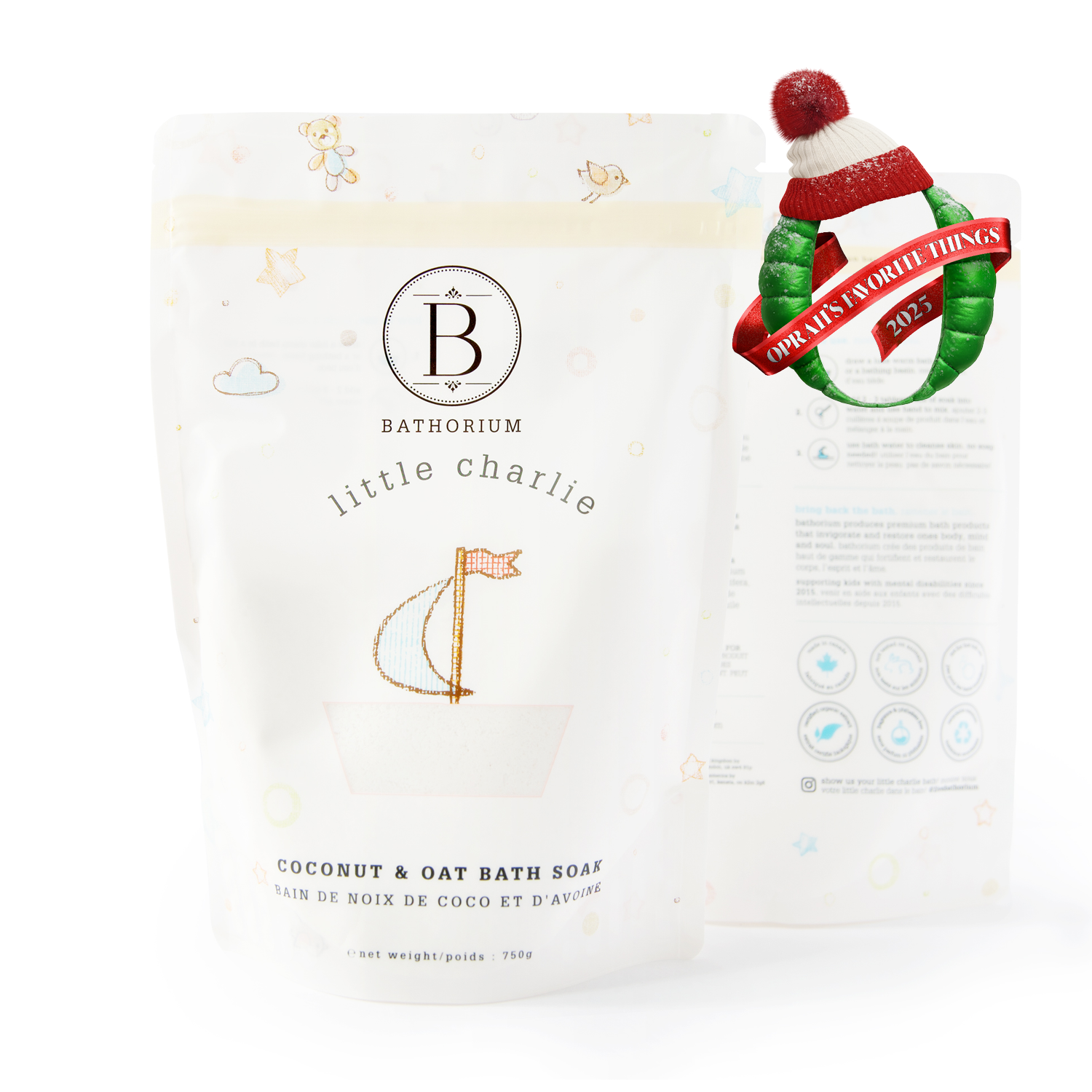 little charlie™ Kids Coconut & Oat Bath Soak