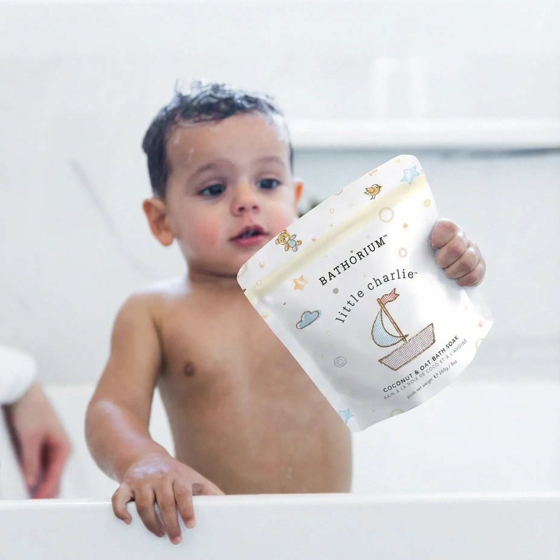 little charlie™ Kids Coconut & Oat Bath Soak