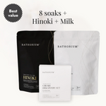 Crush + Hinoki + Milk Soak Bundle