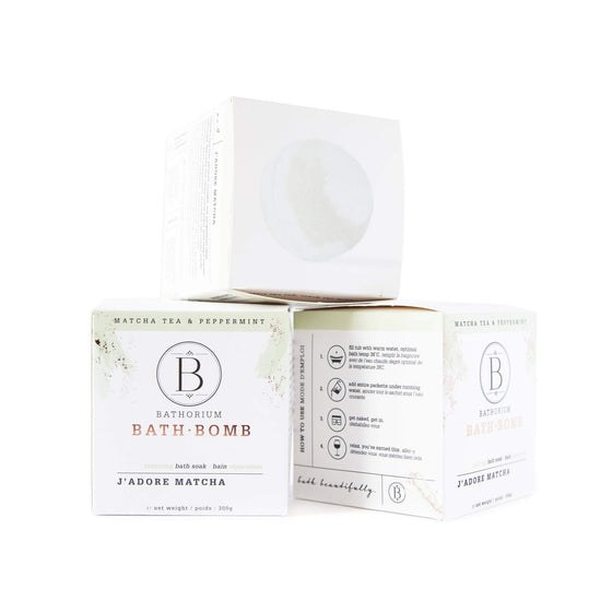 J'adore Matcha Bath Bomb Bathorium 