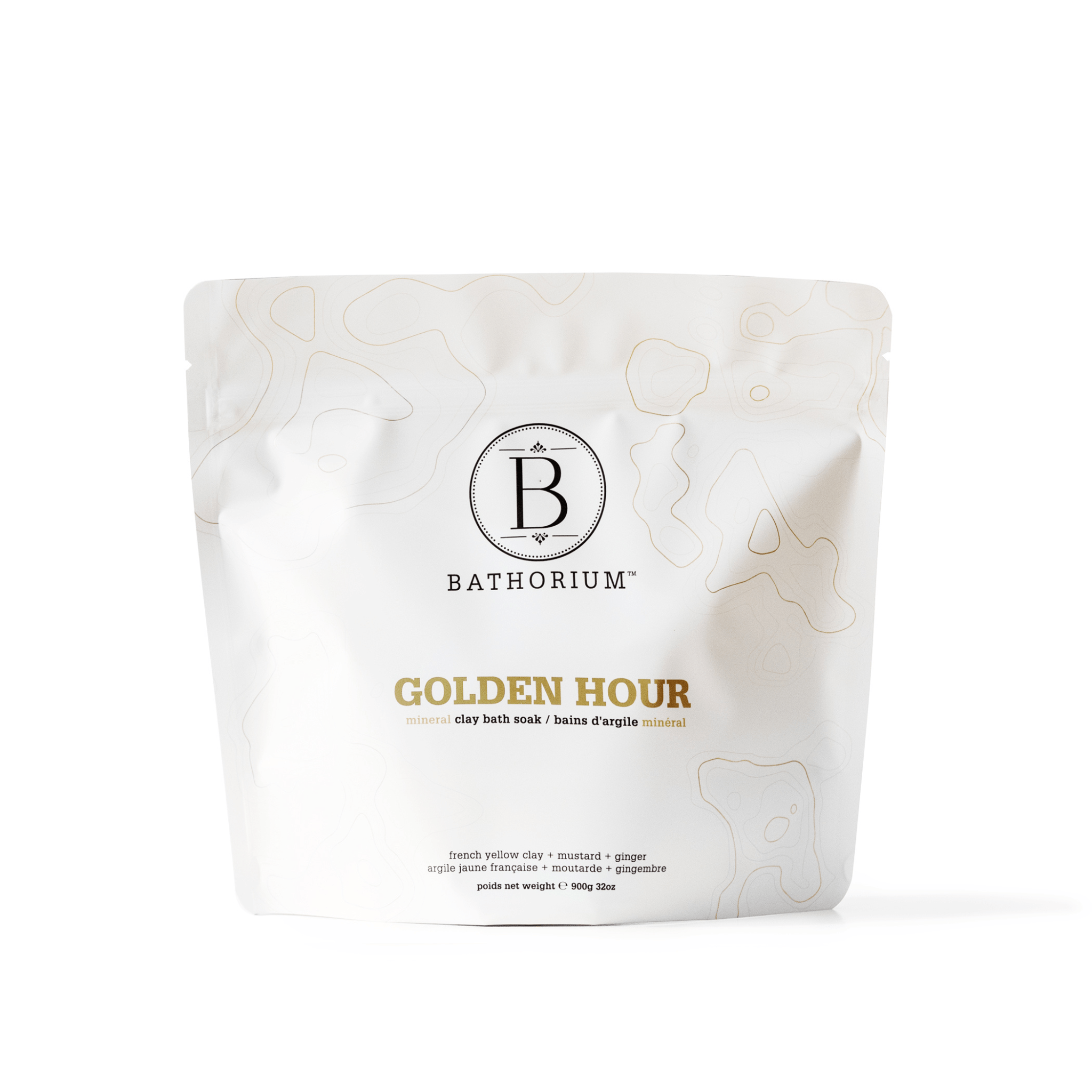 Bathorium Bath Soak Golden Hour Clay Mineral Soak