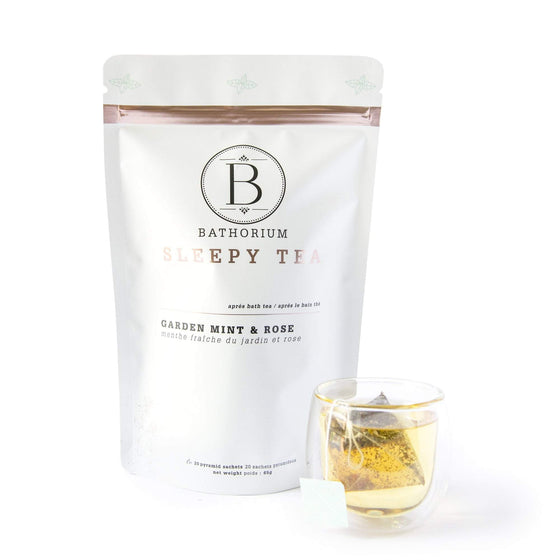 Après Bath- Sleepy Time Pyramid Bagged Tea Loose Leaf Tea Bathorium 