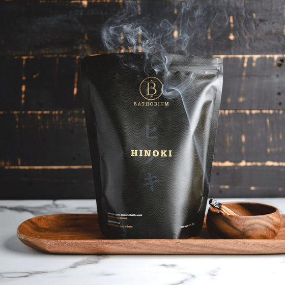 Hinoki Magnesium Bath Flake Mineral Soak Bathorium 