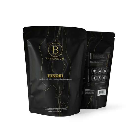 Bathorium Mineral Soak Hinoki Magnesium Bath Flake