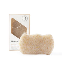  Konjac Walnut Shell Exfoliating Body Sponge Sponge Bathorium 