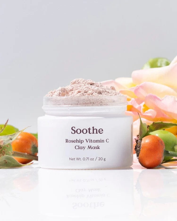 Three Ships Beauty Skin Care Three Ships Soothe Rosehip Vitamin C Clay Mask